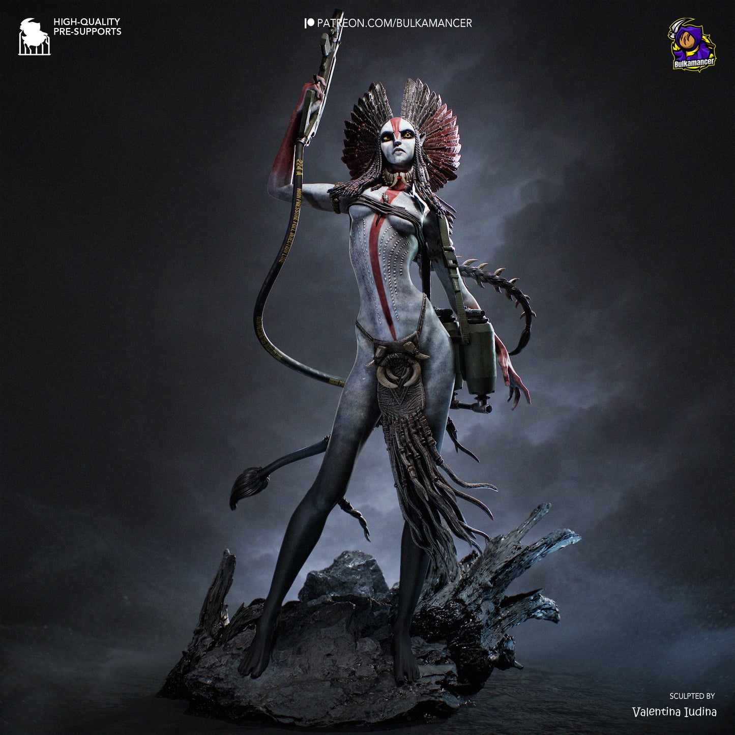 Varang from Avatar by Bulkamancer | High Quality Resin Print | Painted Commissions available! - Sephiknot