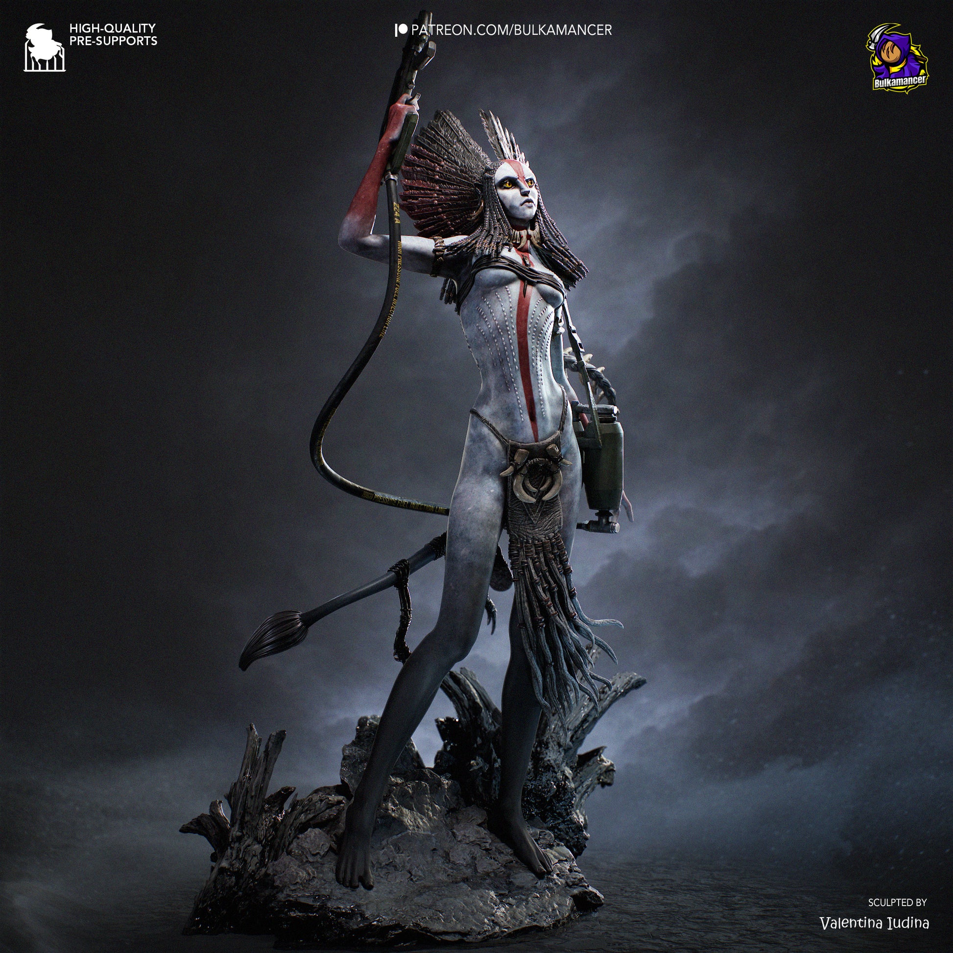 Varang from Avatar by Bulkamancer | High Quality Resin Print | Painted Commissions available! - Sephiknot
