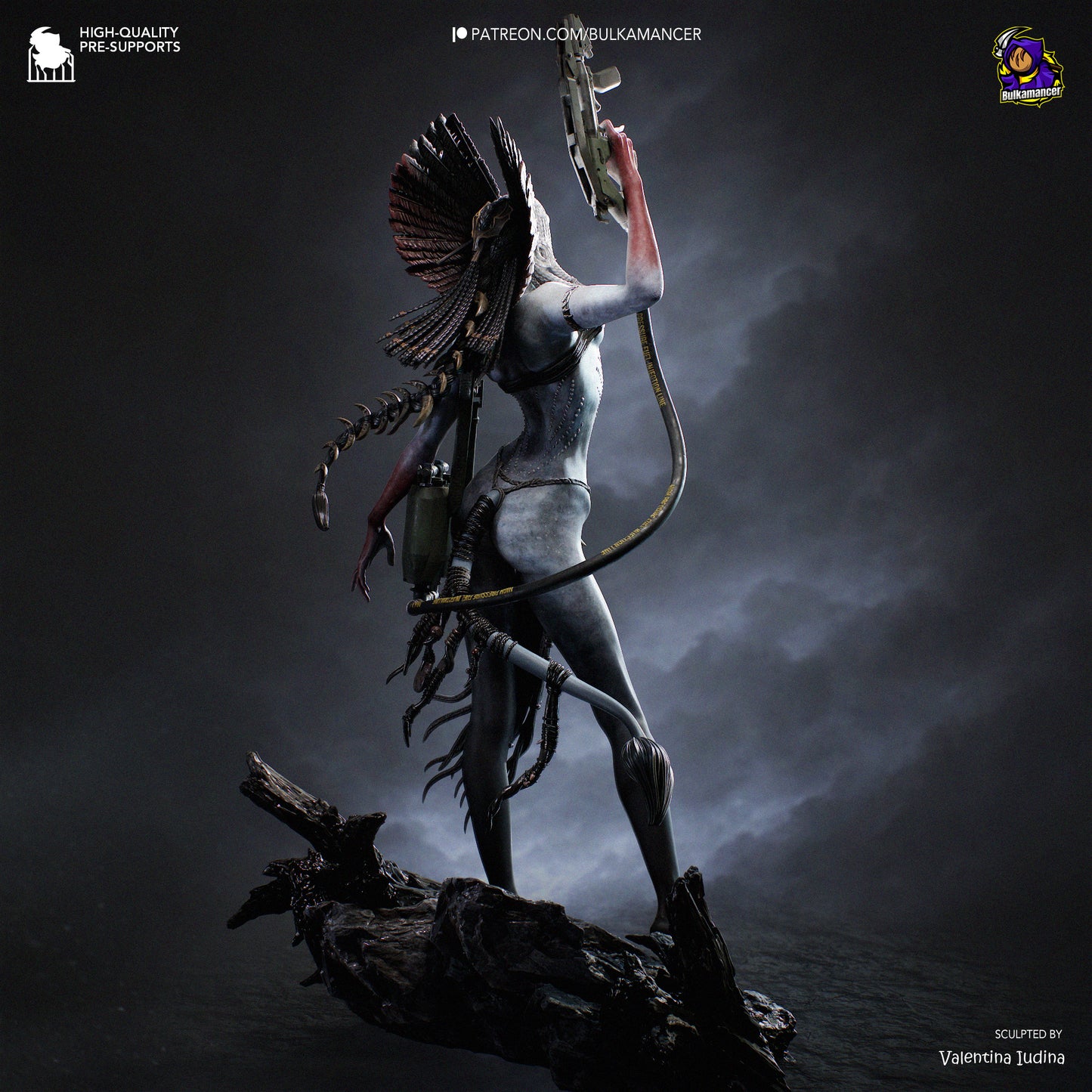 Varang from Avatar by Bulkamancer | High Quality Resin Print | Painted Commissions available! - Sephiknot