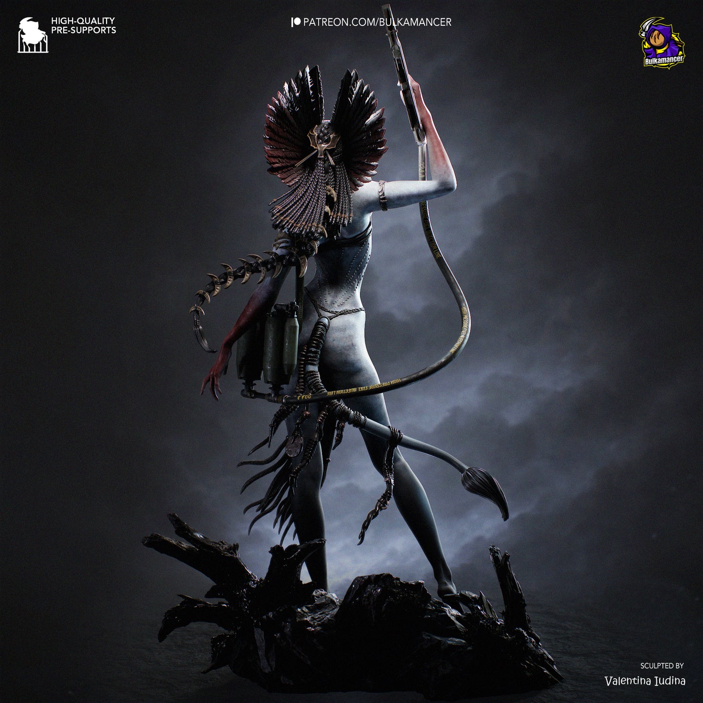 Varang from Avatar by Bulkamancer | High Quality Resin Print | Painted Commissions available! - Sephiknot