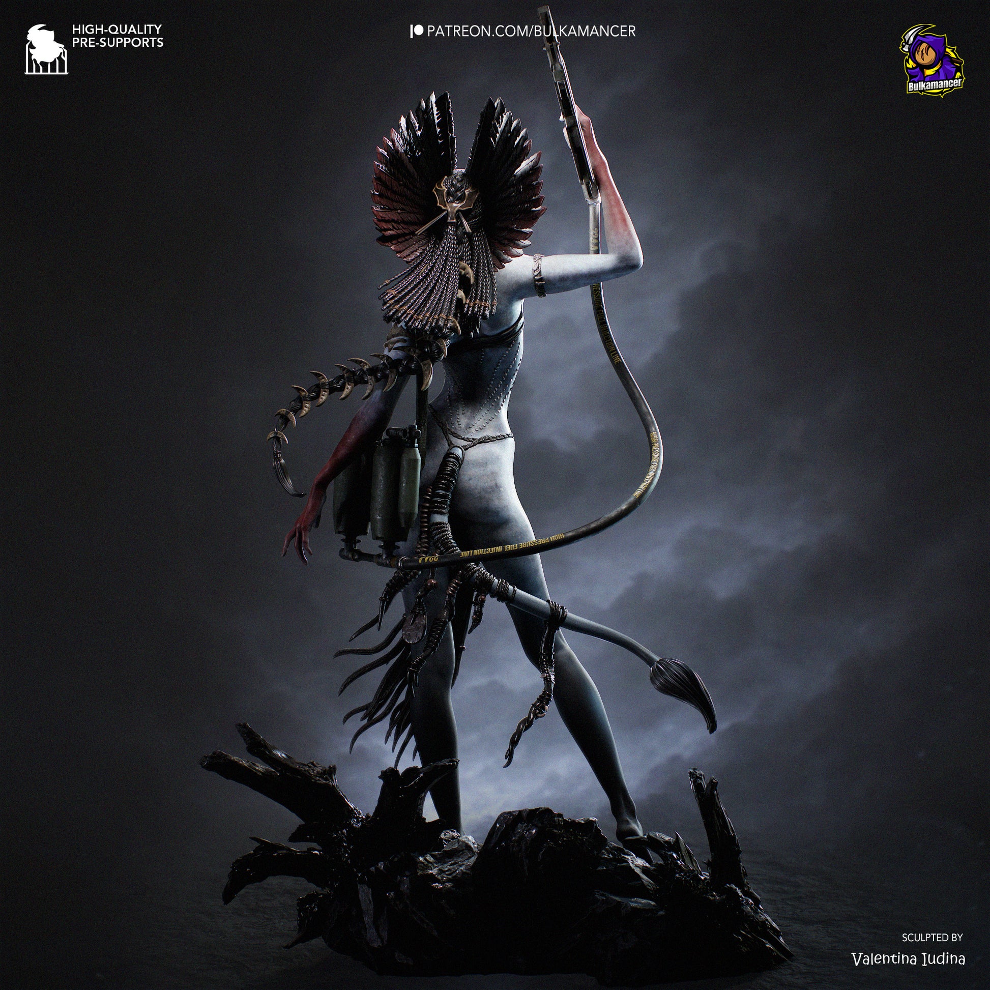 Varang from Avatar by Bulkamancer | High Quality Resin Print | Painted Commissions available! - Sephiknot