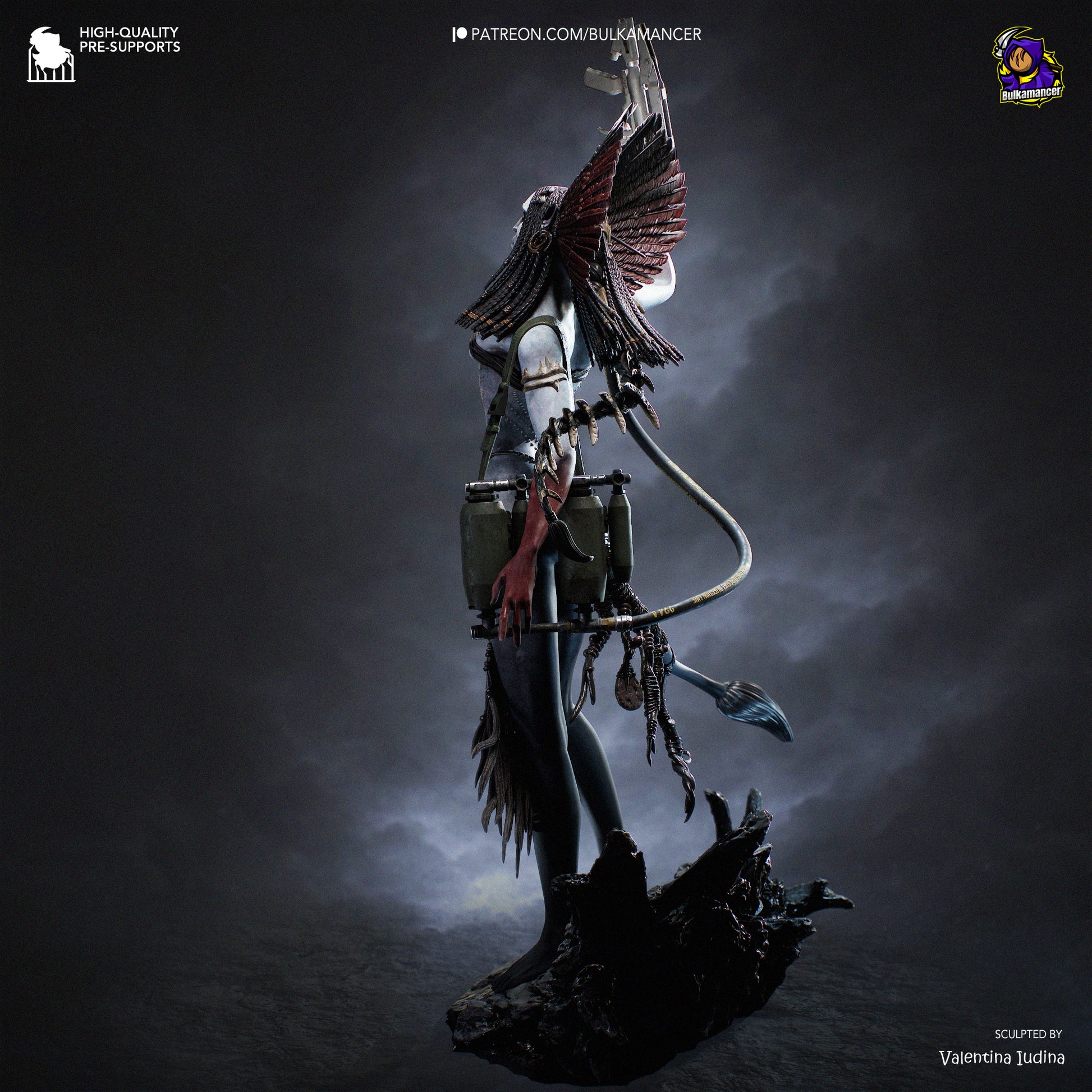 Varang from Avatar by Bulkamancer | High Quality Resin Print | Painted Commissions available! - Sephiknot