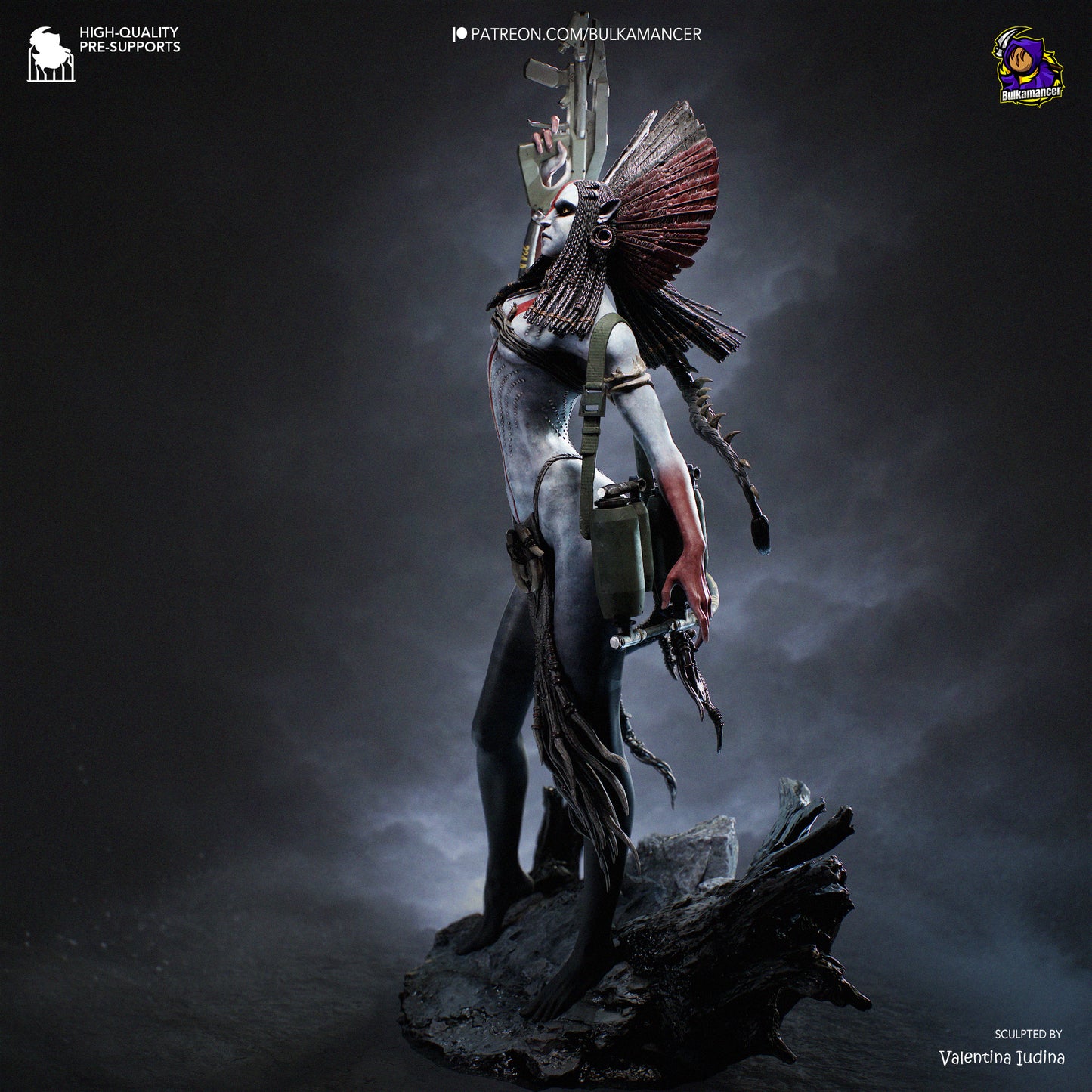 Varang from Avatar by Bulkamancer | High Quality Resin Print | Painted Commissions available! - Sephiknot