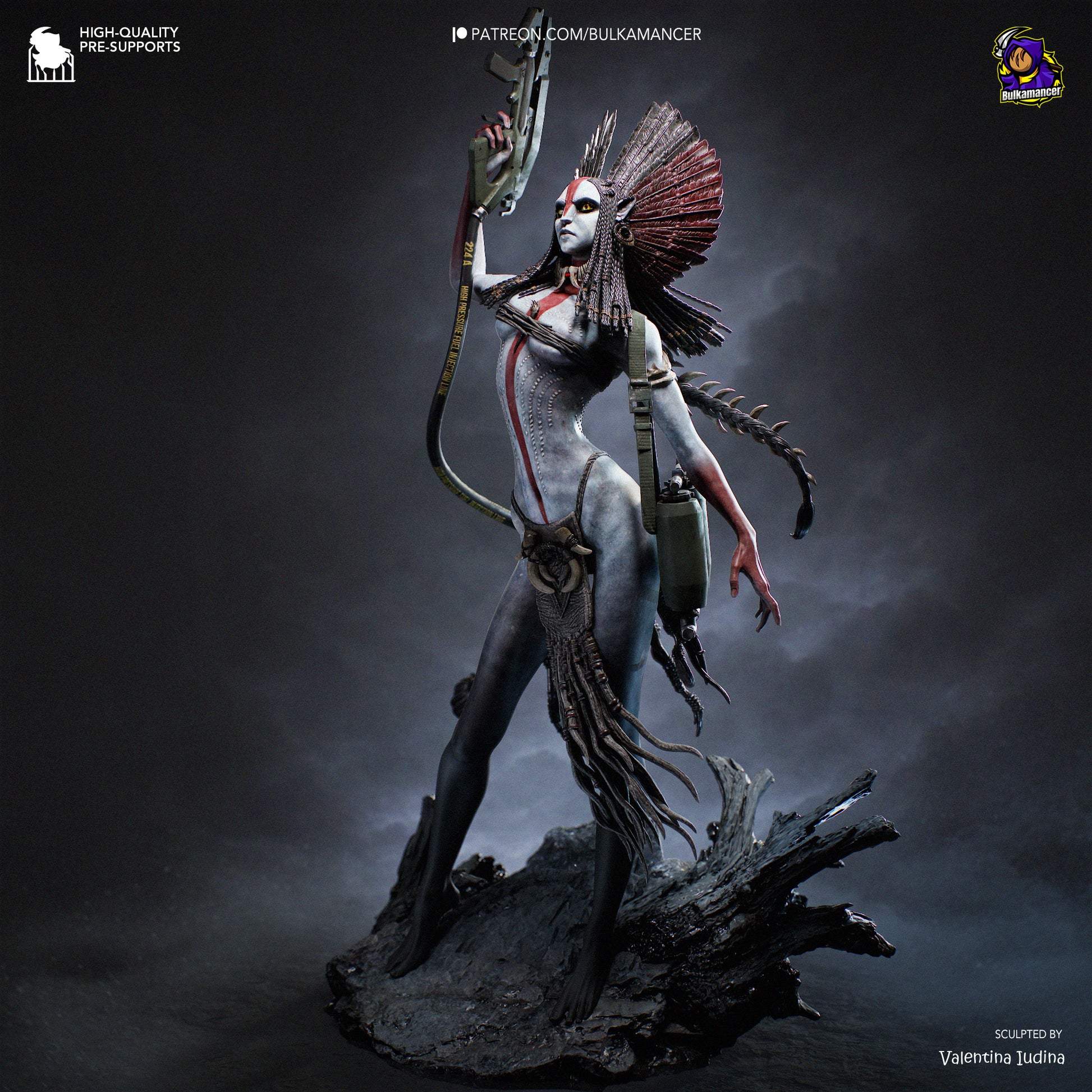 Varang from Avatar by Bulkamancer | High Quality Resin Print | Painted Commissions available! - Sephiknot