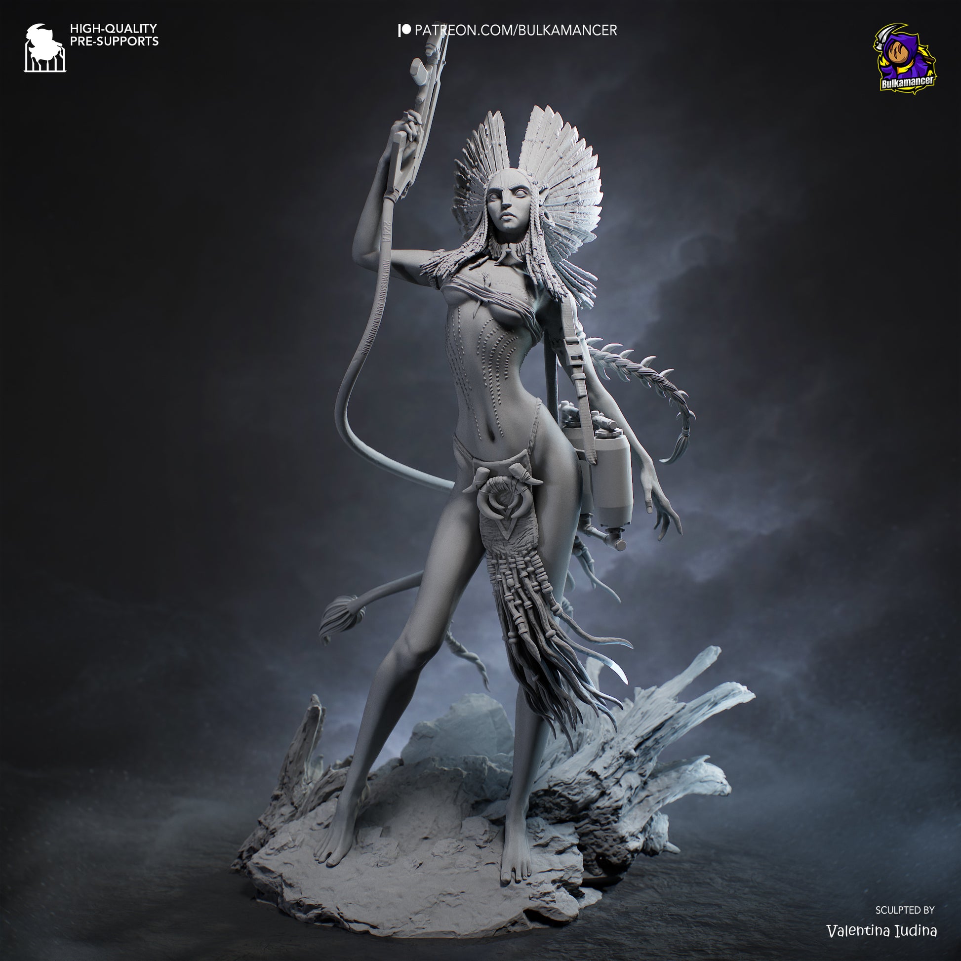 Varang from Avatar by Bulkamancer | High Quality Resin Print | Painted Commissions available! - Sephiknot
