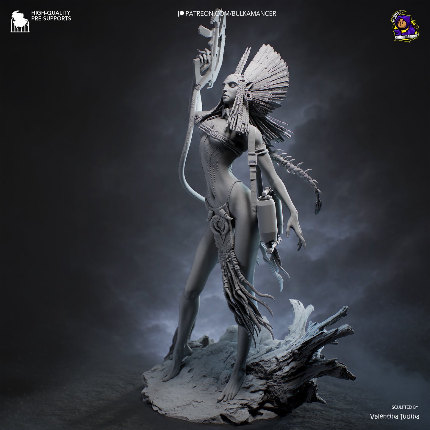 Varang from Avatar by Bulkamancer | High Quality Resin Print | Painted Commissions available! - Sephiknot