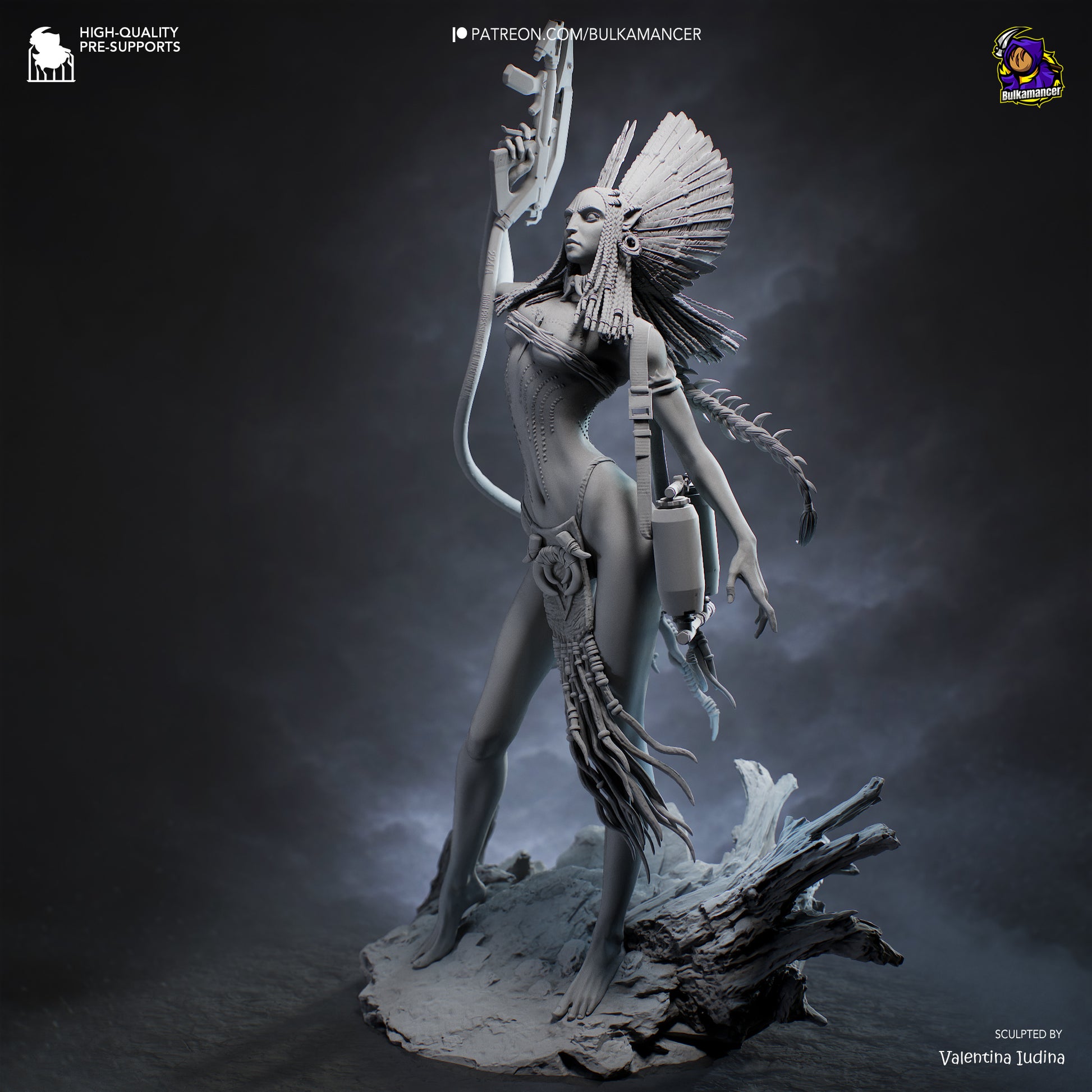 Varang from Avatar by Bulkamancer | High Quality Resin Print | Painted Commissions available! - Sephiknot