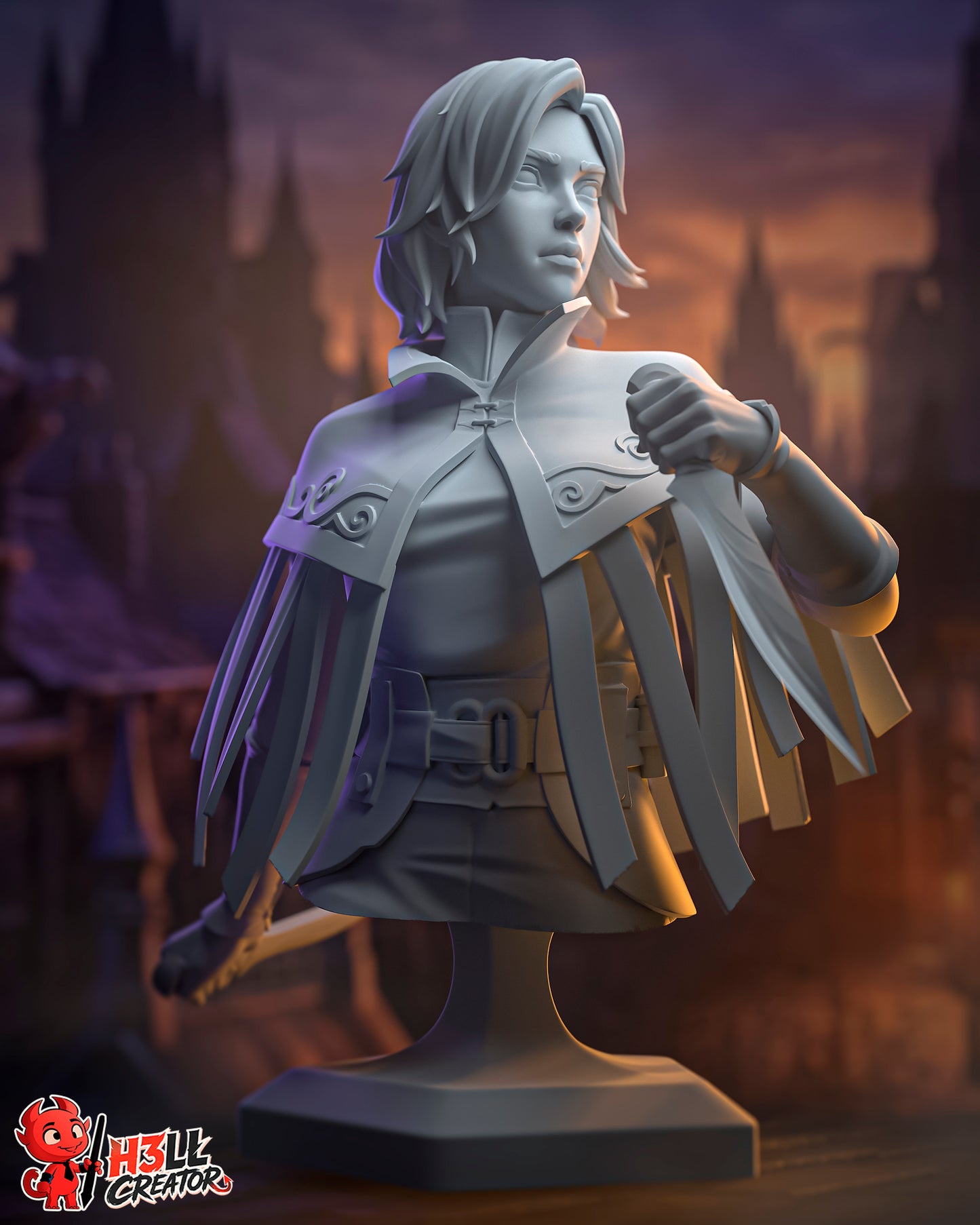 Vin by h3ll creator | High Quality Resin Print | Painted Commissions available!