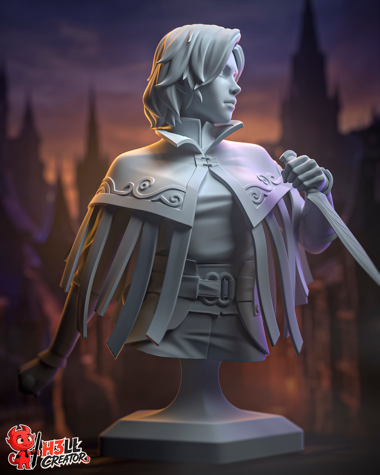 Vin by h3ll creator | High Quality Resin Print | Painted Commissions available!