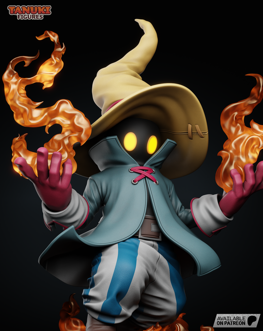 Vivi Garage Kit | Fanmade Model by Tanuki Figures | Final Fantasy IX | 3D Printed - Sephiknot