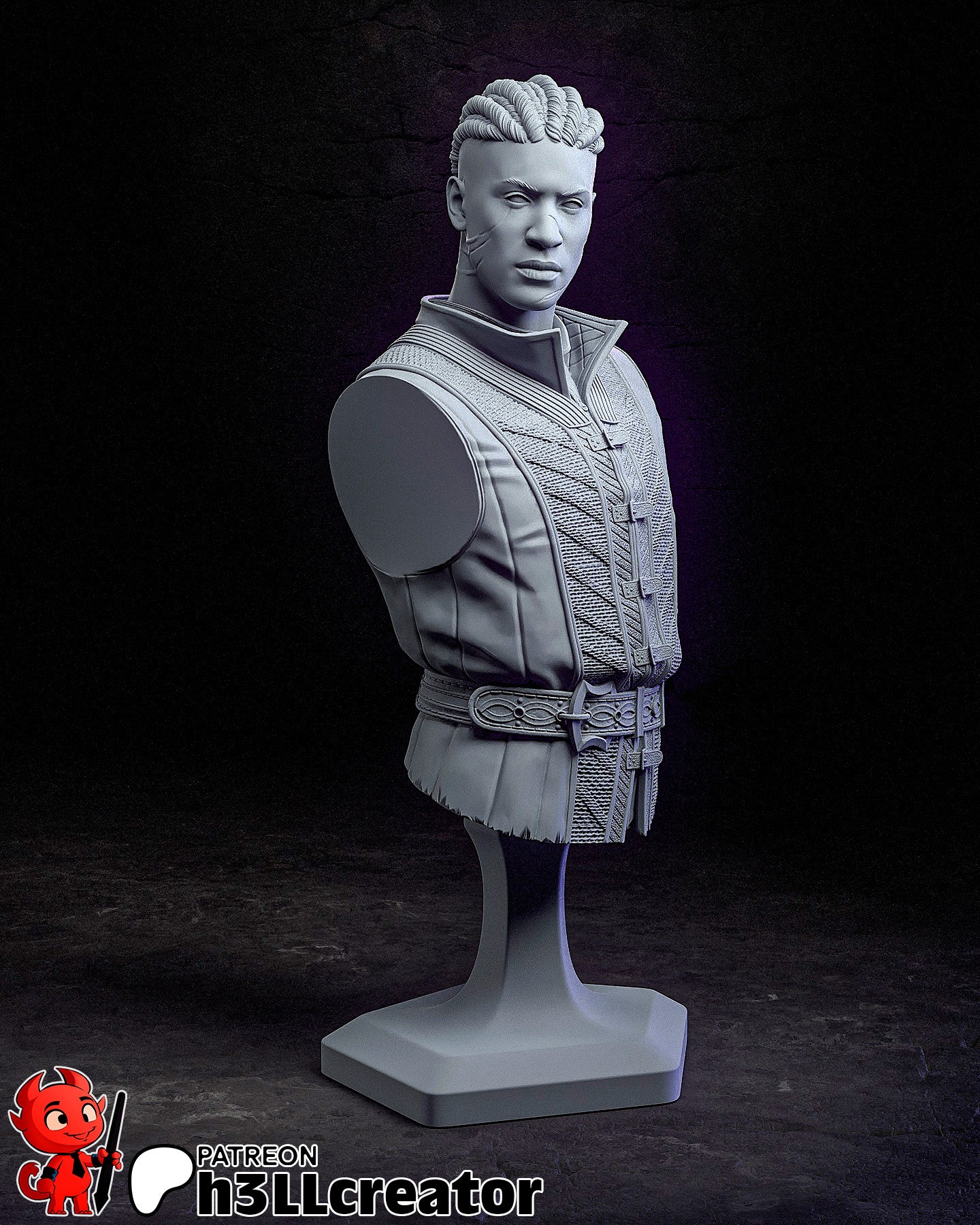 Wyll Garage Kit | Fanmade Model by h3llCreator | Baldurs Gate | 3D Printed - Sephiknot