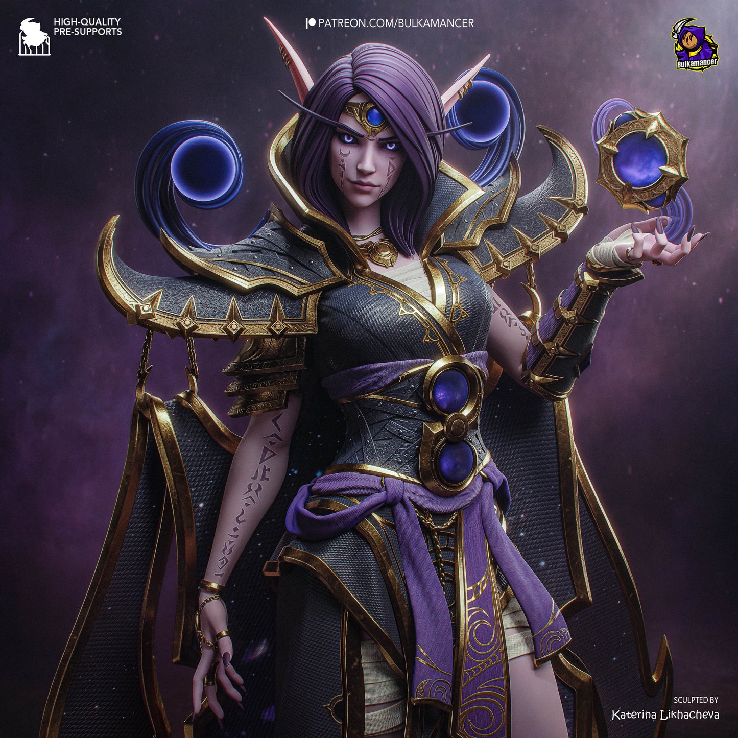 Xal'atath from Warcraft by Bulkamancer | High Quality Resin Print | Painted Commissions available! - Sephiknot