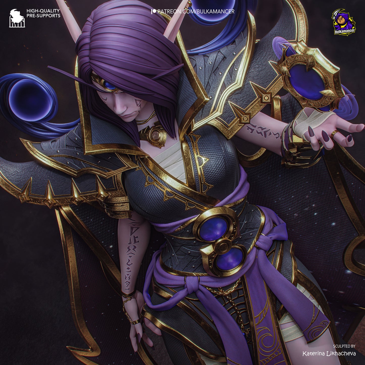 Xal'atath from Warcraft by Bulkamancer | High Quality Resin Print | Painted Commissions available! - Sephiknot
