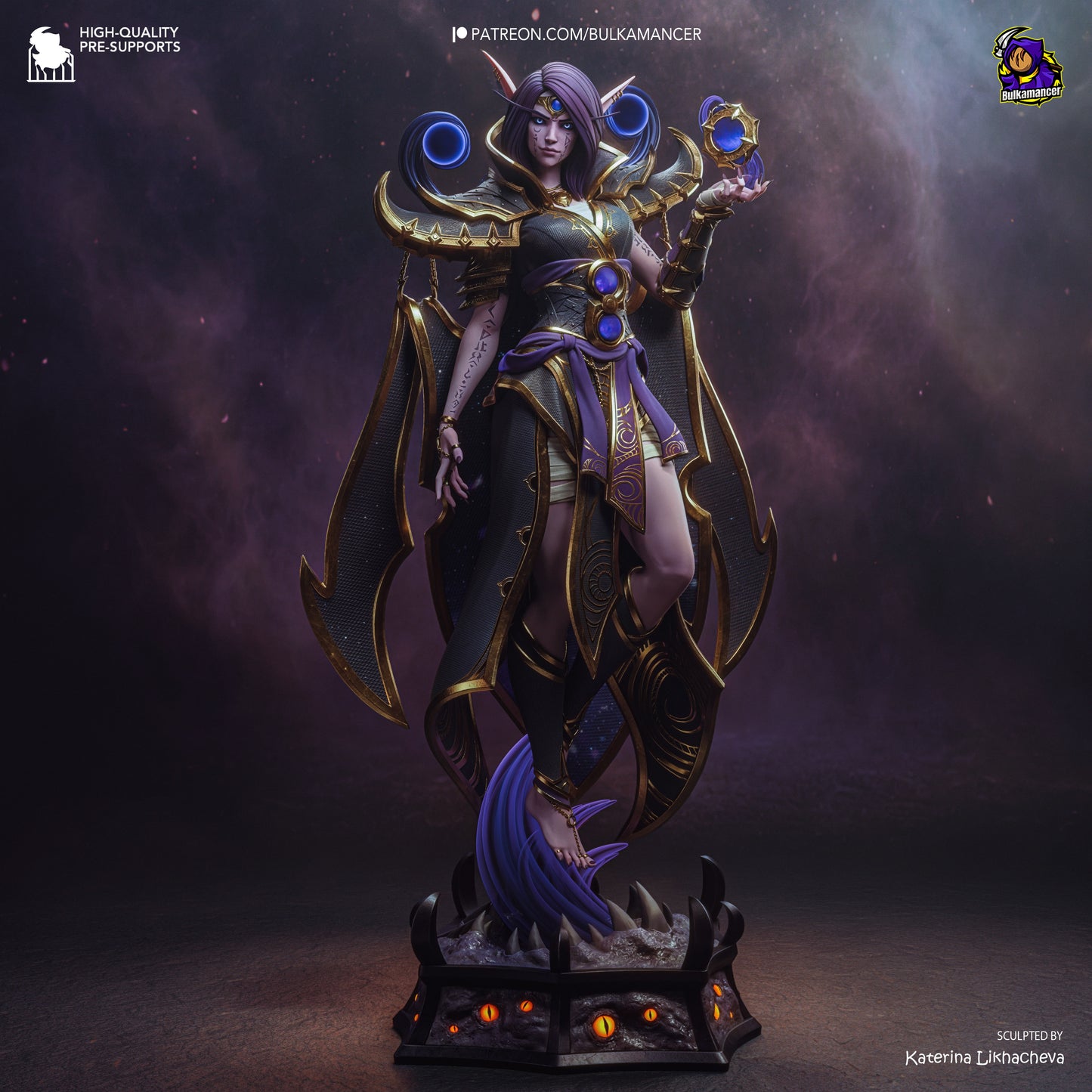 Xal'atath from Warcraft by Bulkamancer | High Quality Resin Print | Painted Commissions available! - Sephiknot