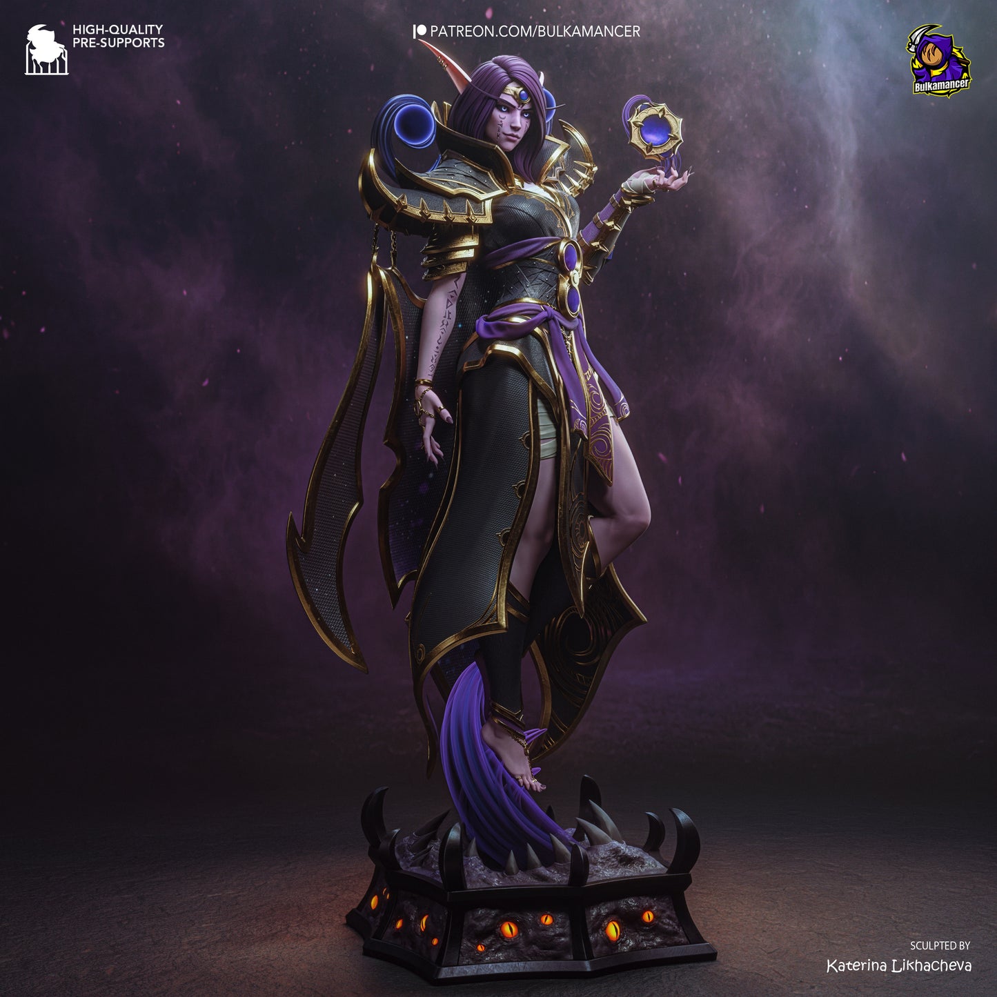 Xal'atath from Warcraft by Bulkamancer | High Quality Resin Print | Painted Commissions available! - Sephiknot