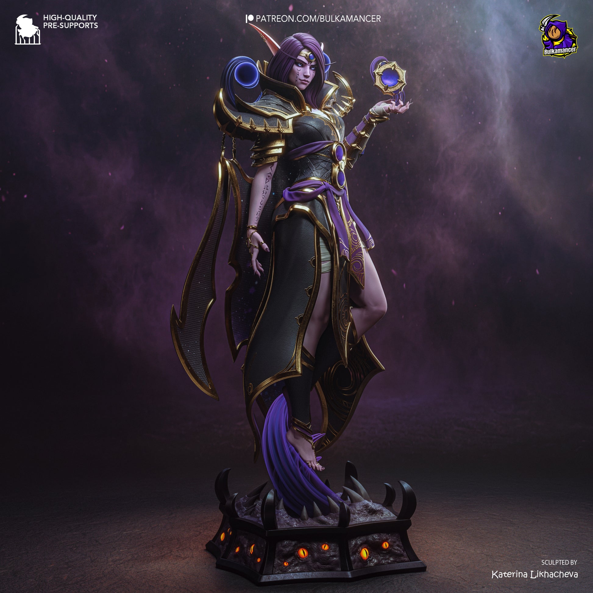 Xal'atath from Warcraft by Bulkamancer | High Quality Resin Print | Painted Commissions available! - Sephiknot