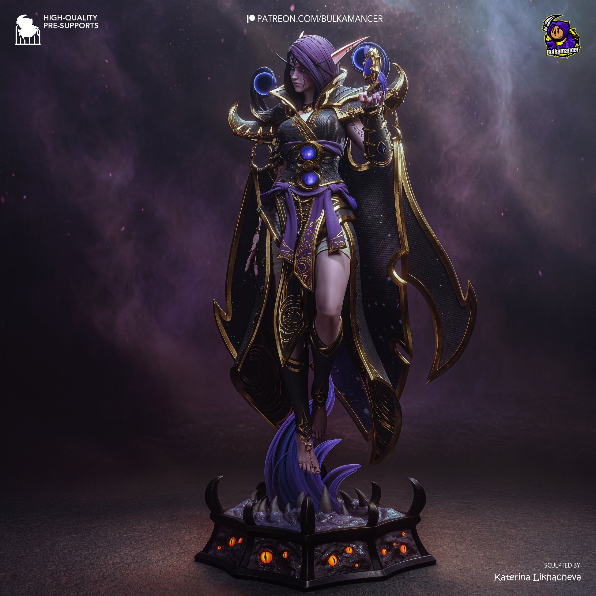Xal'atath from Warcraft by Bulkamancer | High Quality Resin Print | Painted Commissions available! - Sephiknot