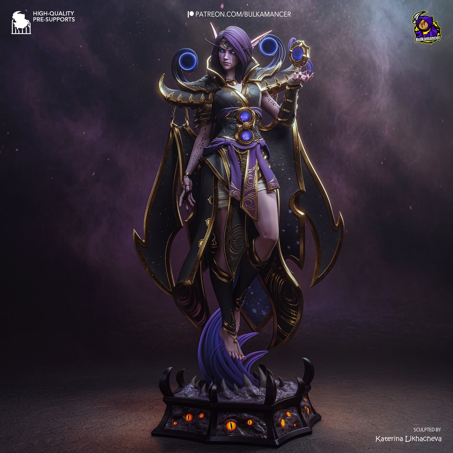 Xal'atath from Warcraft by Bulkamancer | High Quality Resin Print | Painted Commissions available! - Sephiknot
