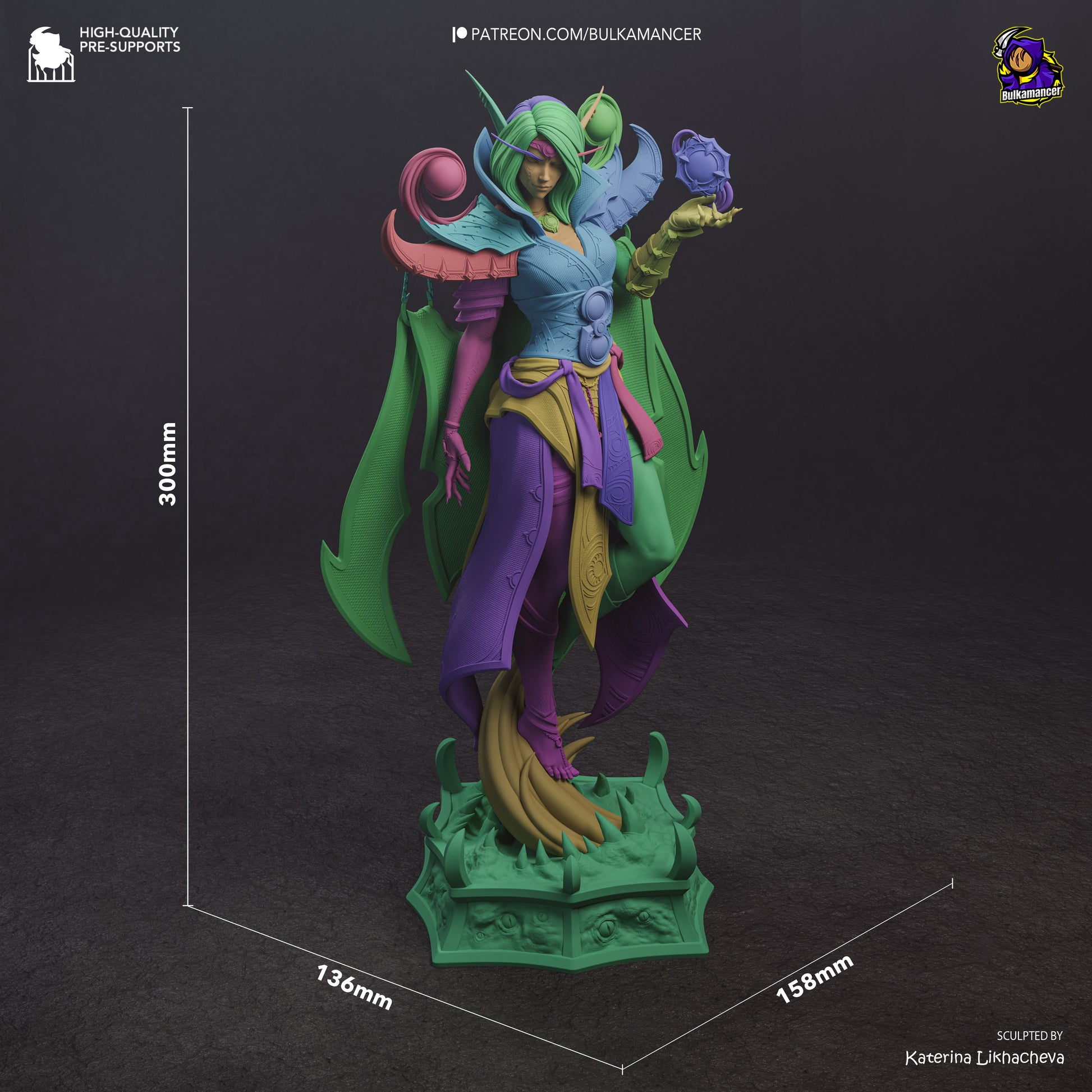 Xal'atath from Warcraft by Bulkamancer | High Quality Resin Print | Painted Commissions available! - Sephiknot