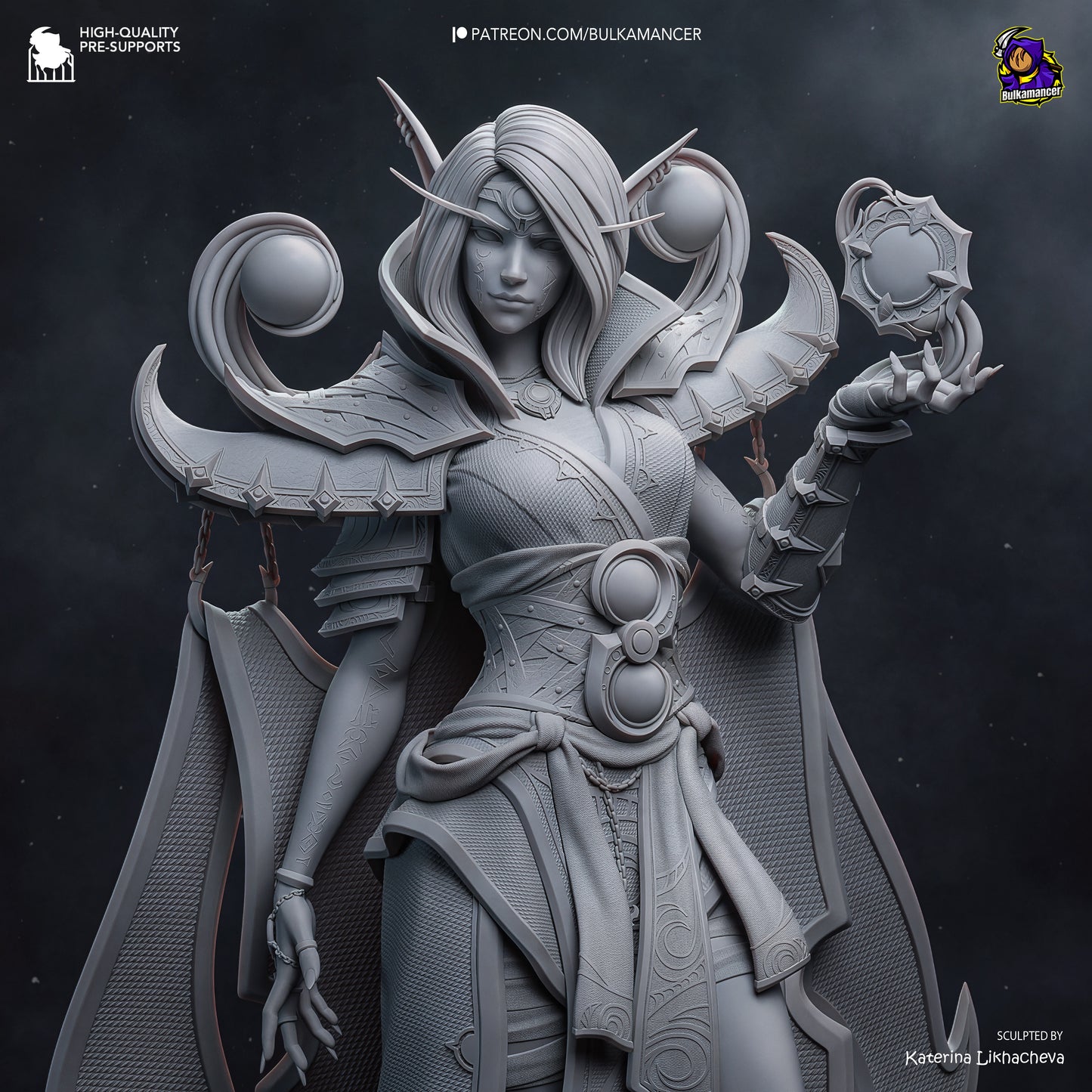 Xal'atath from Warcraft by Bulkamancer | High Quality Resin Print | Painted Commissions available! - Sephiknot