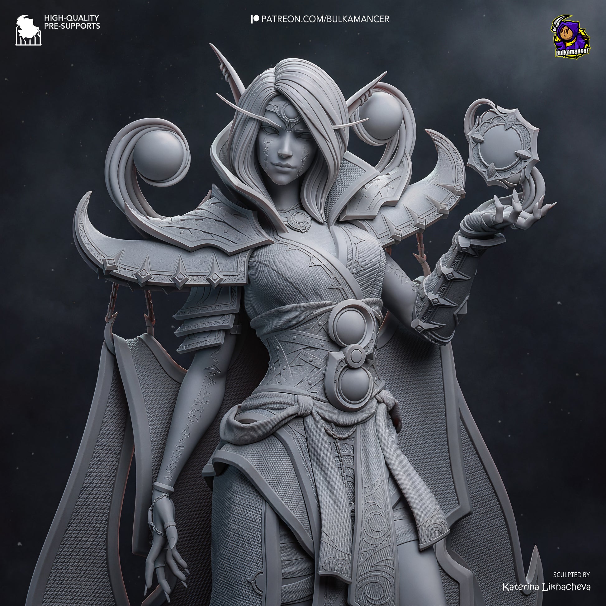 Xal'atath from Warcraft by Bulkamancer | High Quality Resin Print | Painted Commissions available! - Sephiknot