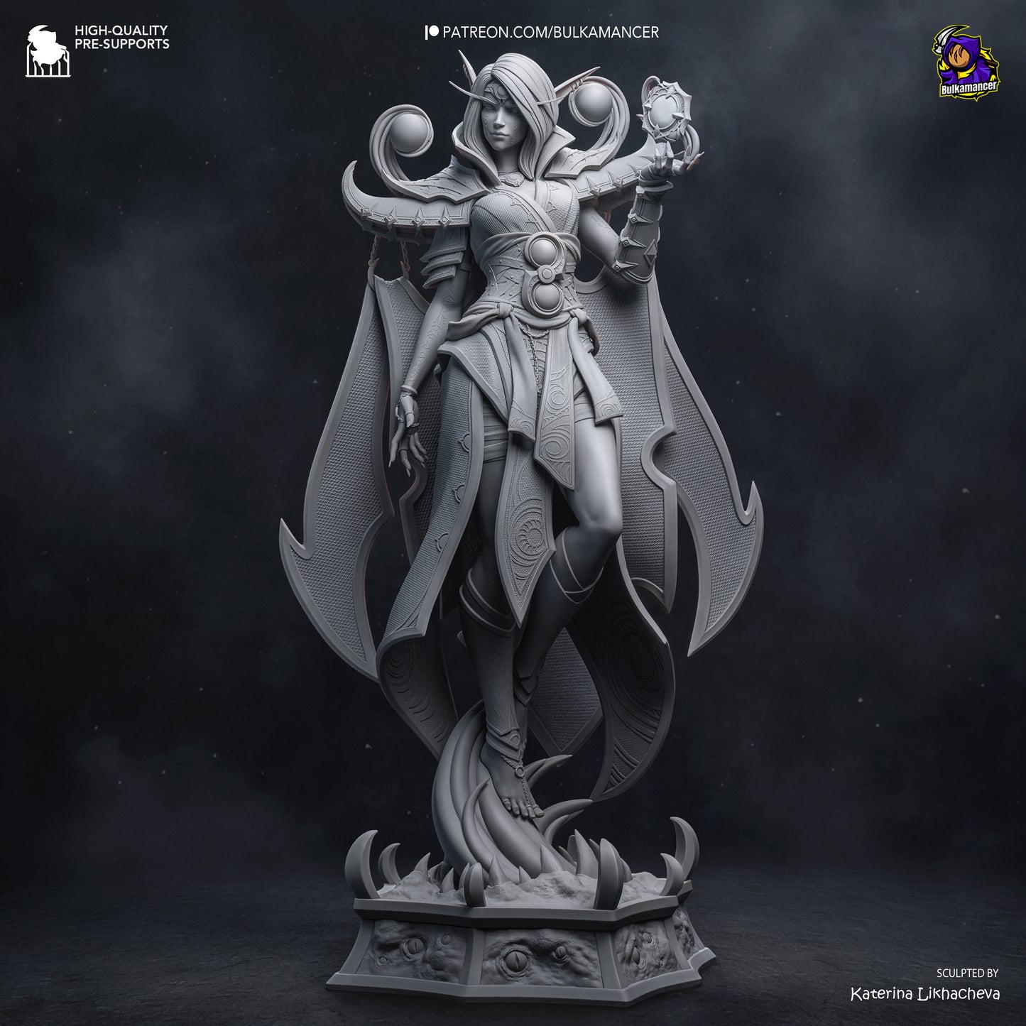 Xal'atath from Warcraft by Bulkamancer | High Quality Resin Print | Painted Commissions available! - Sephiknot