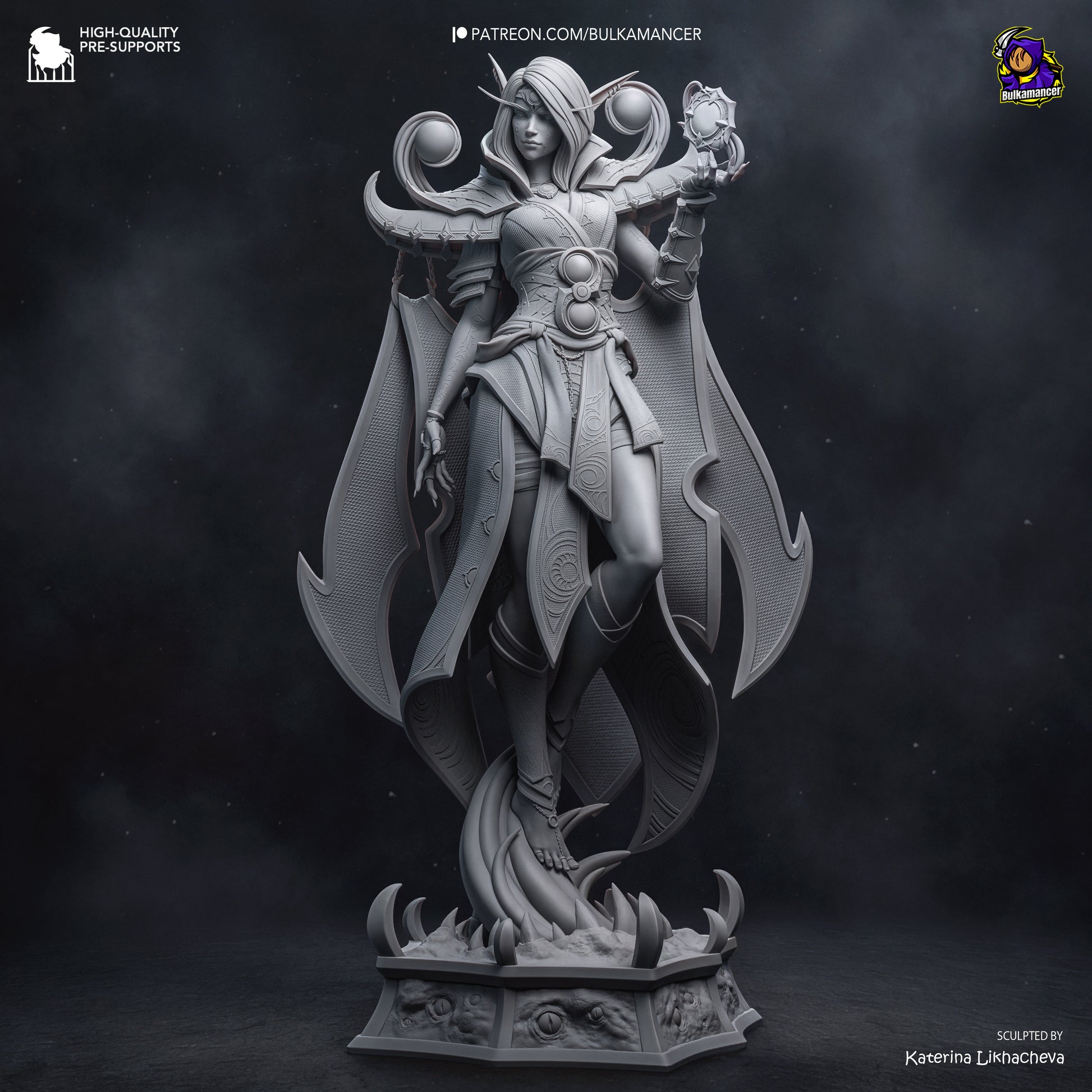 Xal'atath from Warcraft by Bulkamancer | High Quality Resin Print | Painted Commissions available! - Sephiknot
