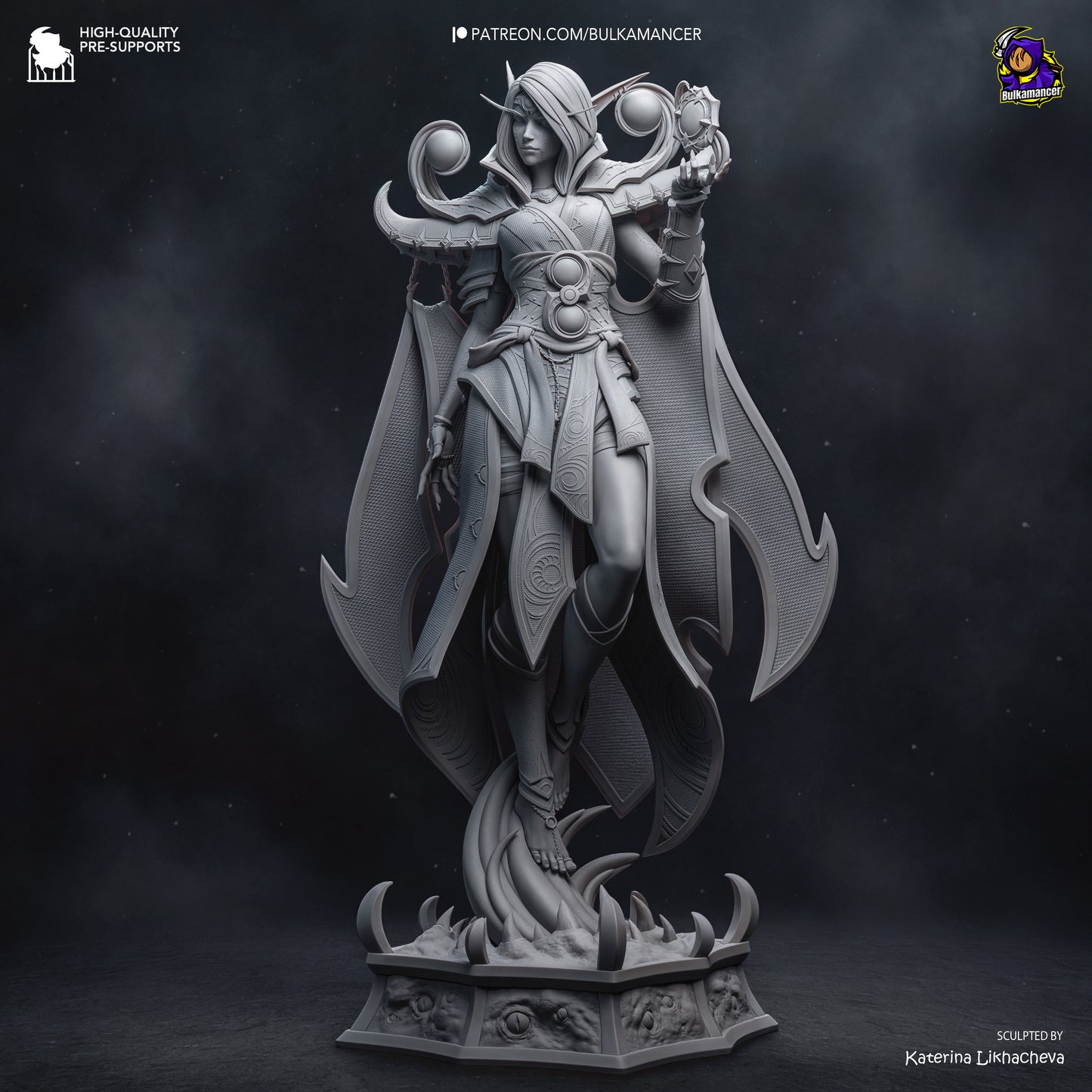 Xal'atath from Warcraft by Bulkamancer | High Quality Resin Print | Painted Commissions available! - Sephiknot