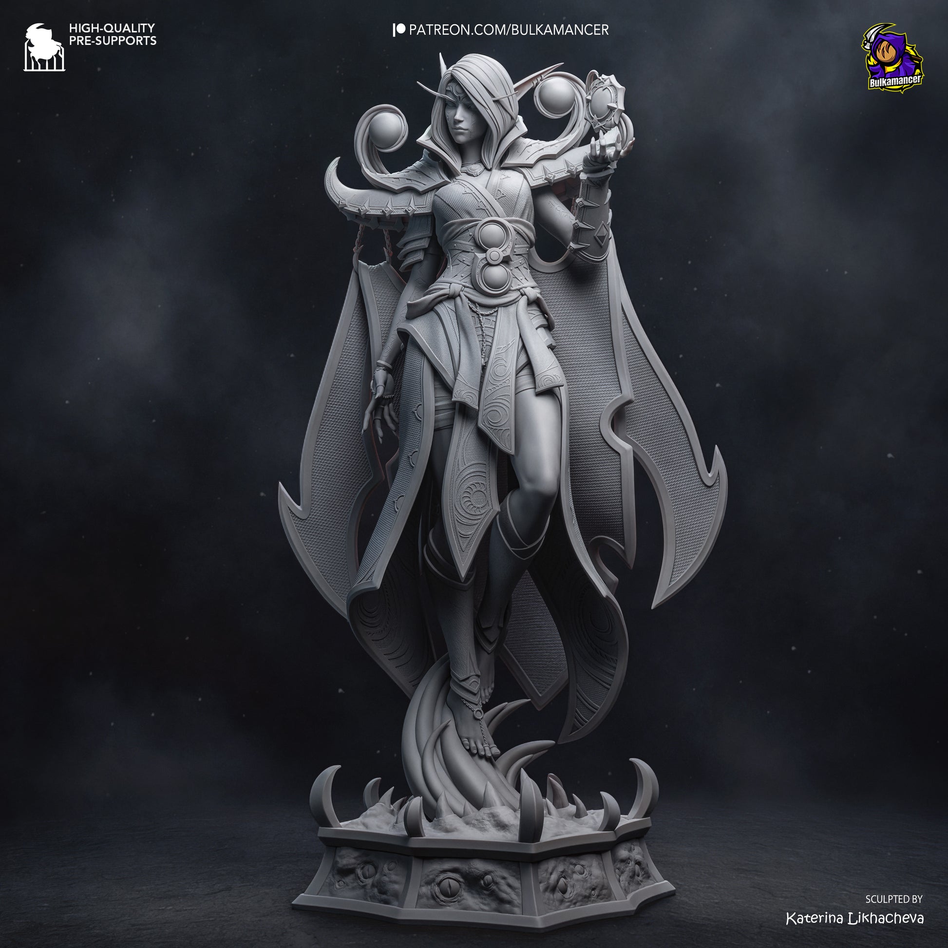 Xal'atath from Warcraft by Bulkamancer | High Quality Resin Print | Painted Commissions available! - Sephiknot