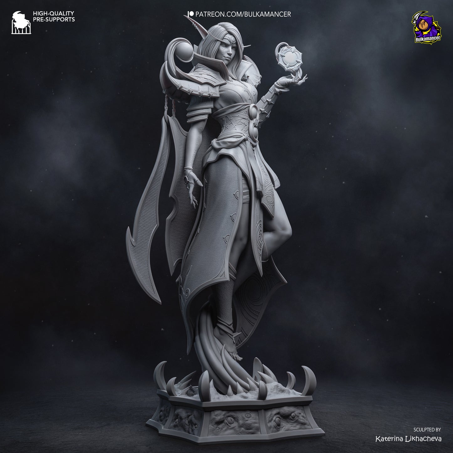 Xal'atath from Warcraft by Bulkamancer | High Quality Resin Print | Painted Commissions available! - Sephiknot