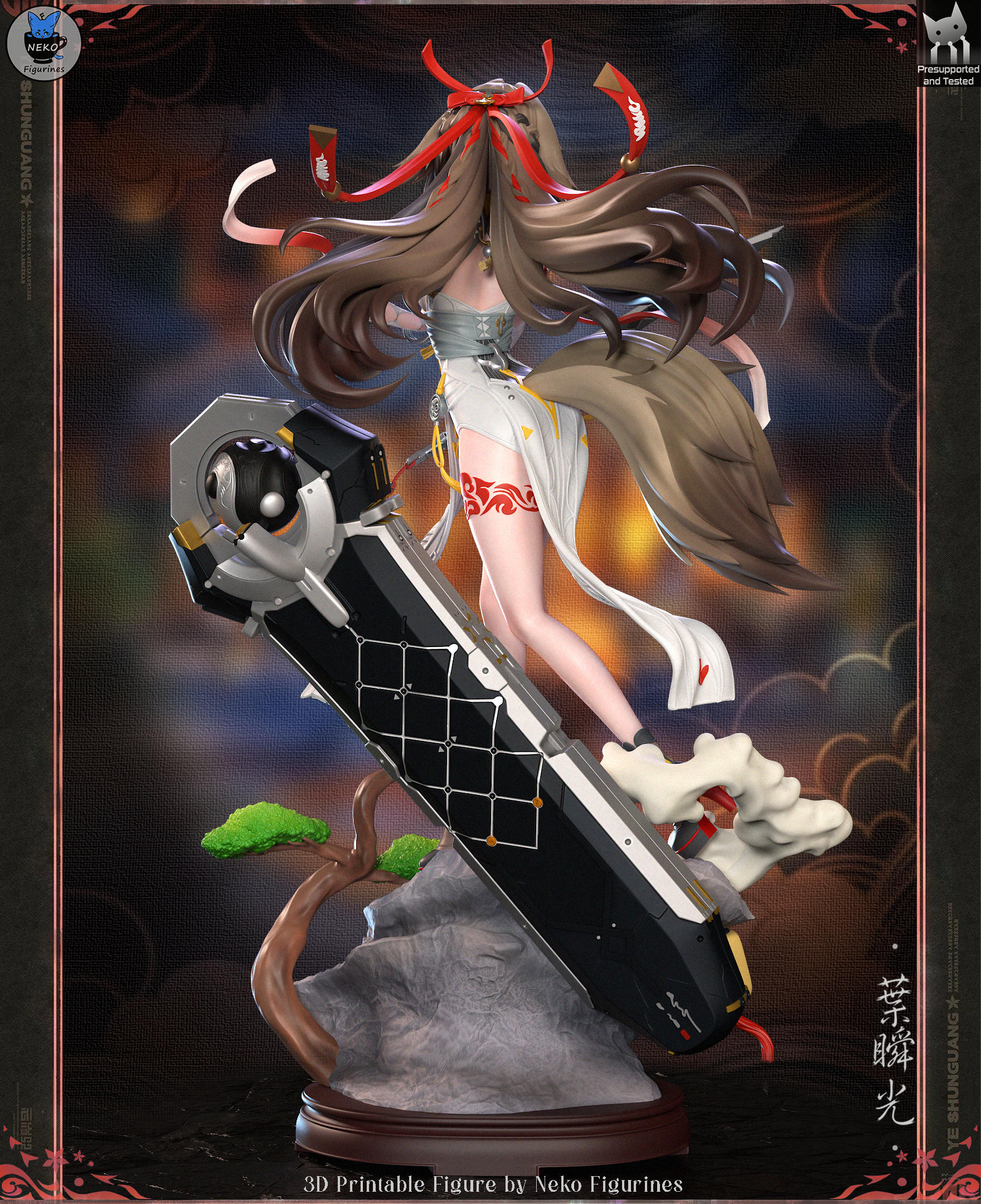 Ye Shenguang from Zenless Zone Zero by Neko Figurines | High Quality Resin Print | Painted Commissions available! - Sephiknot