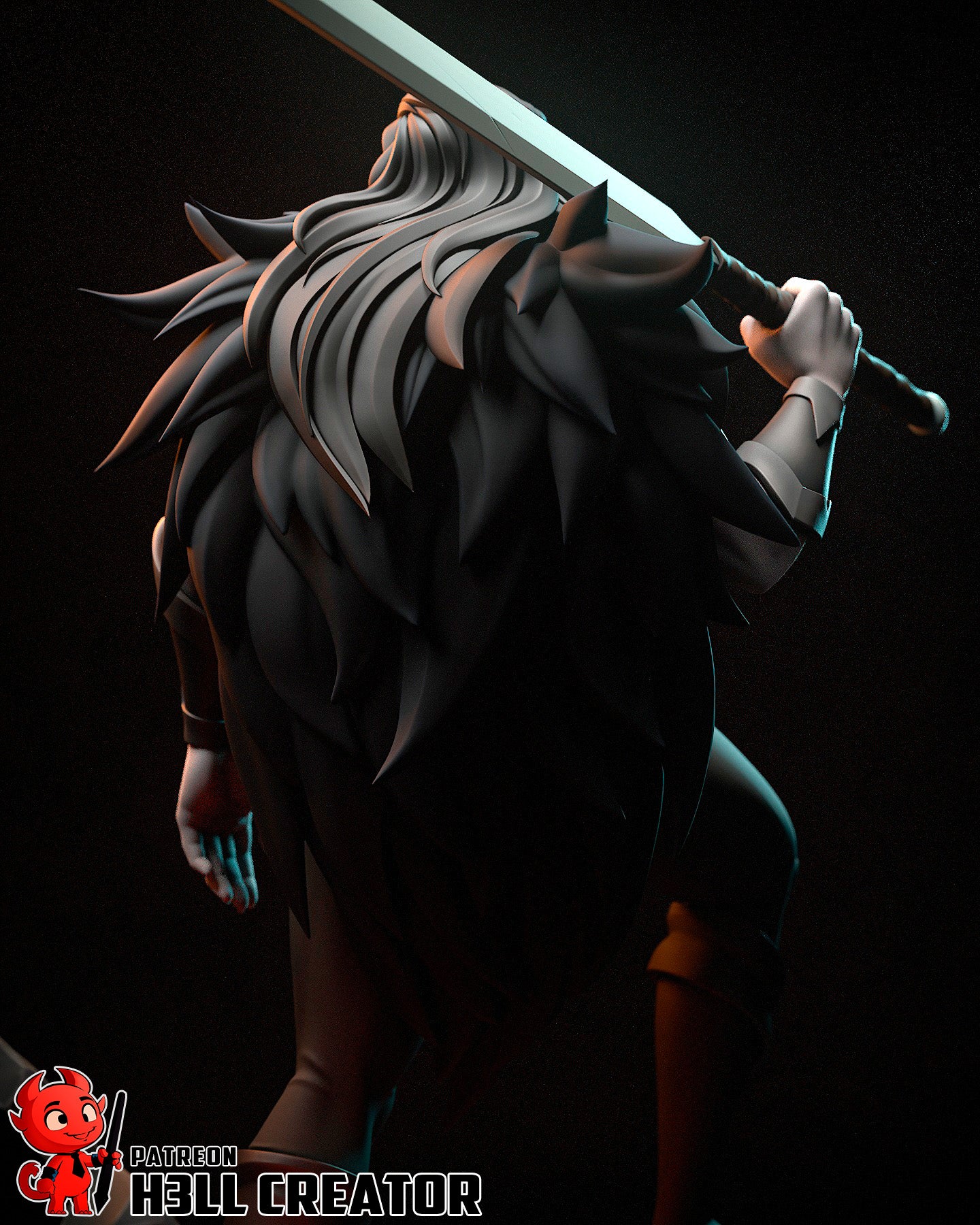 Yasha from The Mighy Nein by h3ll creator | High Quality Resin Print | Painted Commissions available! - Sephiknot