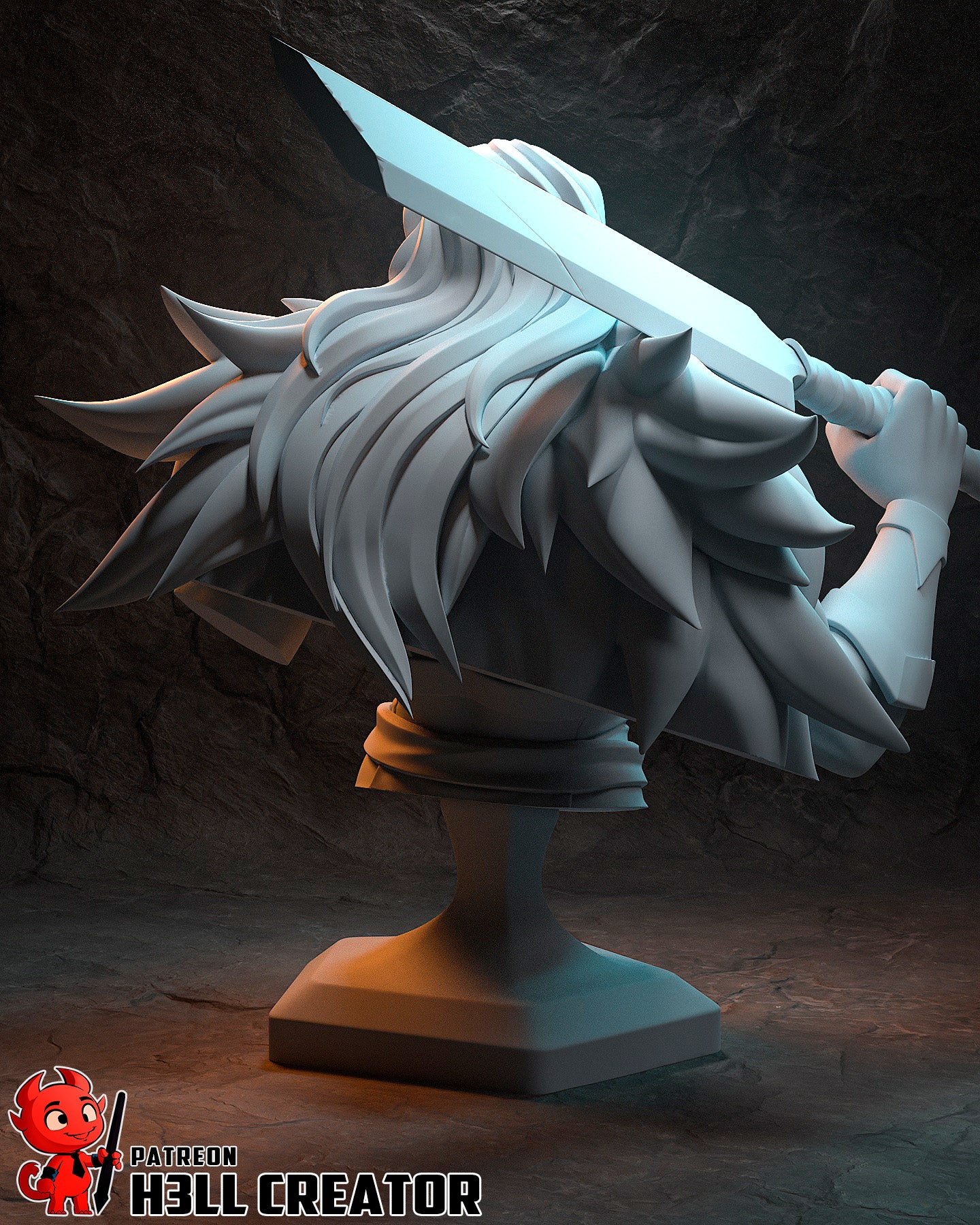 Yasha from The Mighy Nein by h3ll creator | High Quality Resin Print | Painted Commissions available! - Sephiknot