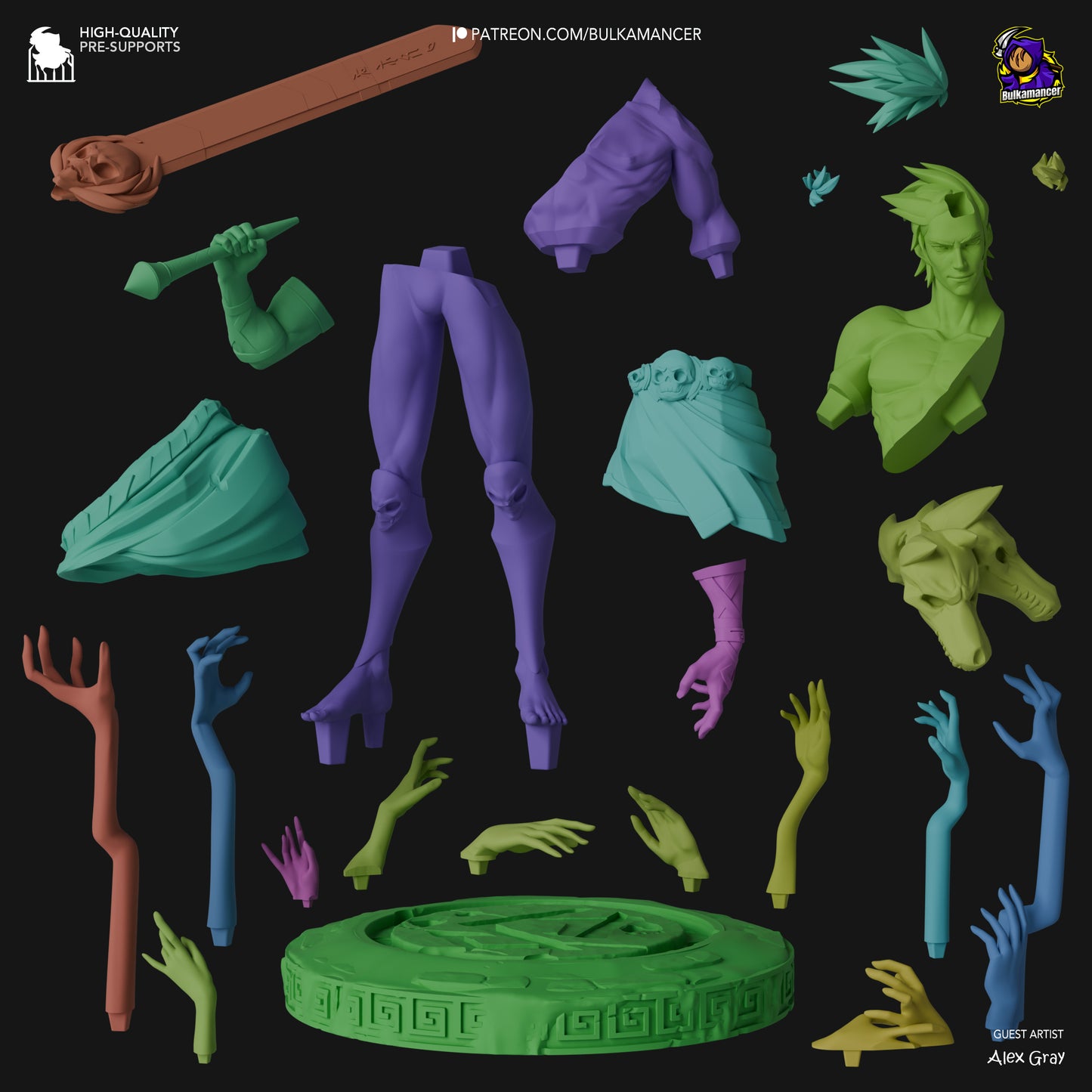 Zagreus Garage Kit | Fanmade Model by Bulkamancer| The blood prince | 3D Printed - Sephiknot