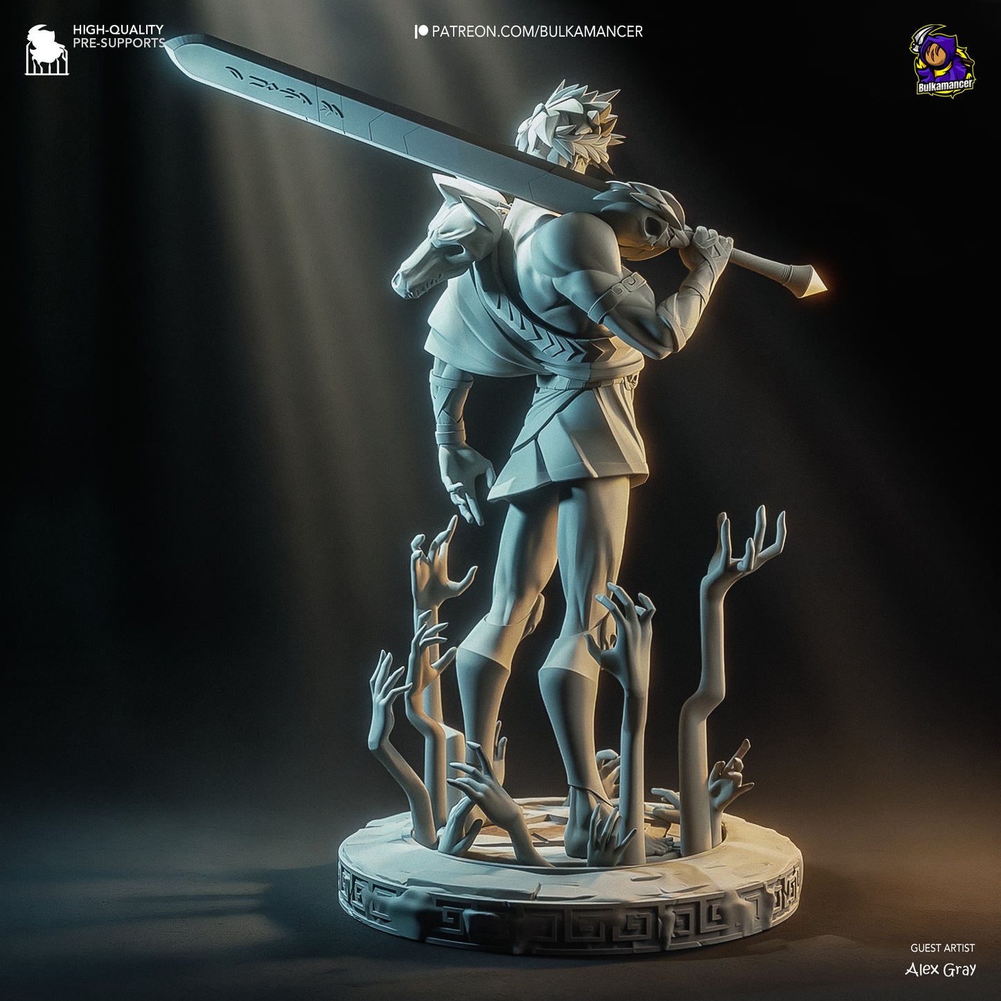 Zagreus Garage Kit | Fanmade Model by Bulkamancer| The blood prince | 3D Printed - Sephiknot
