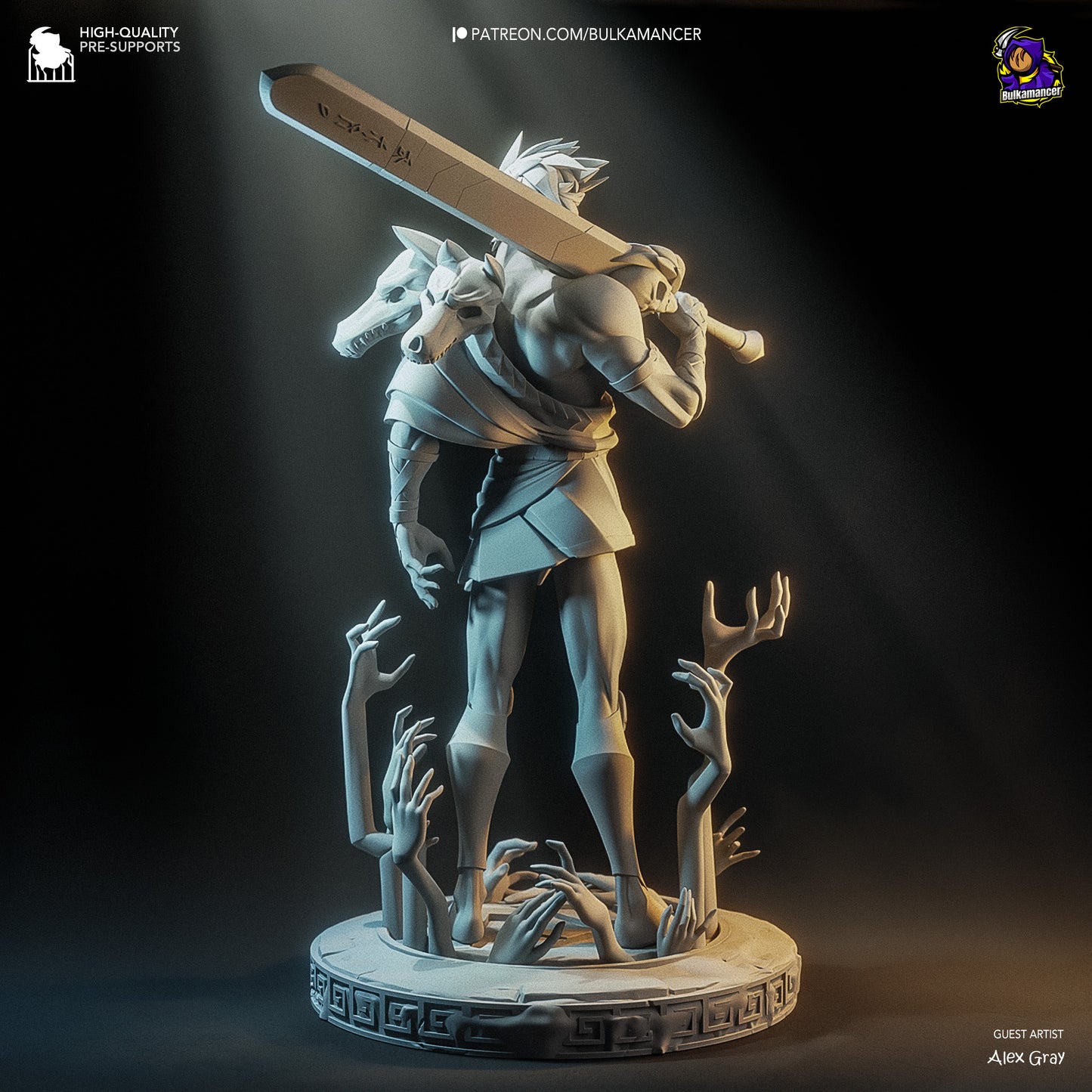 Zagreus Garage Kit | Fanmade Model by Bulkamancer| The blood prince | 3D Printed - Sephiknot