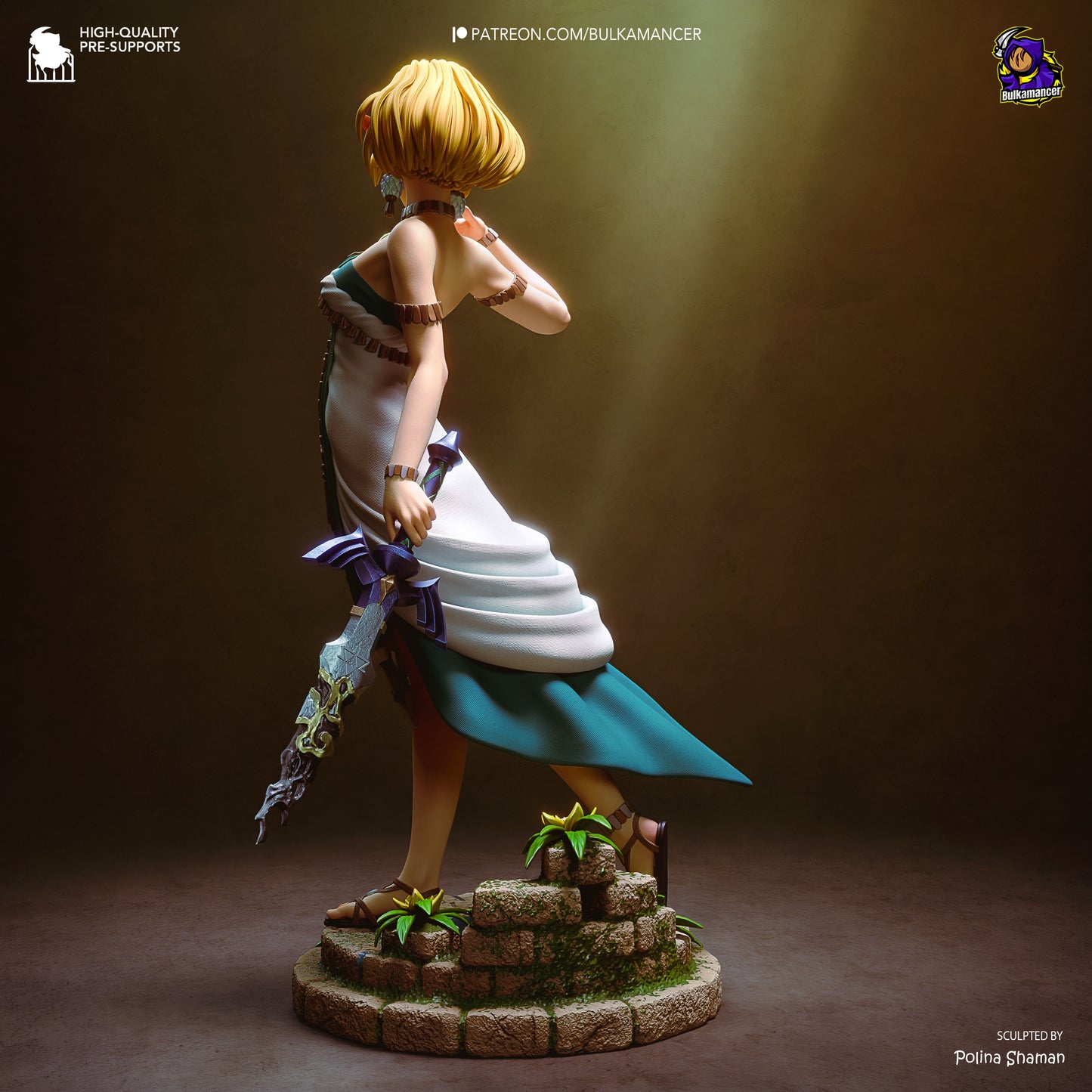 Zelda from Tears of Kingdom by Bulkamancer | High Quality Resin Print | Painted Commissions available! - Sephiknot