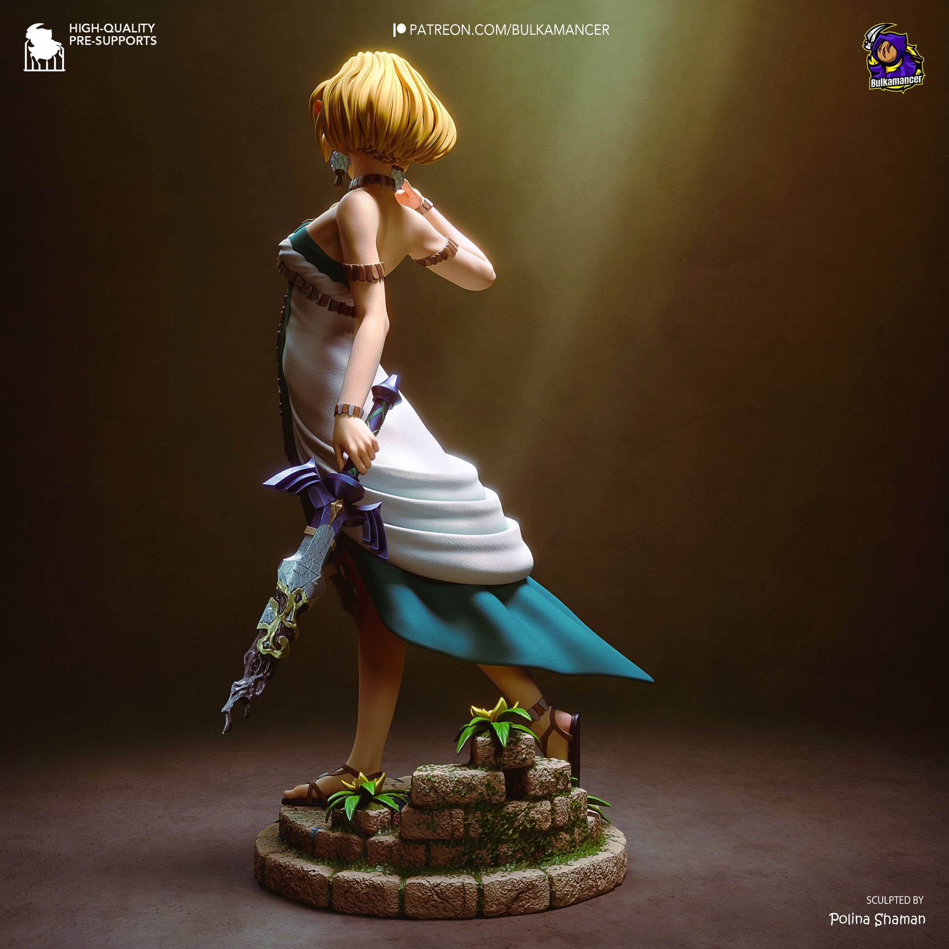 Zelda from Tears of Kingdom by Bulkamancer | High Quality Resin Print | Painted Commissions available! - Sephiknot