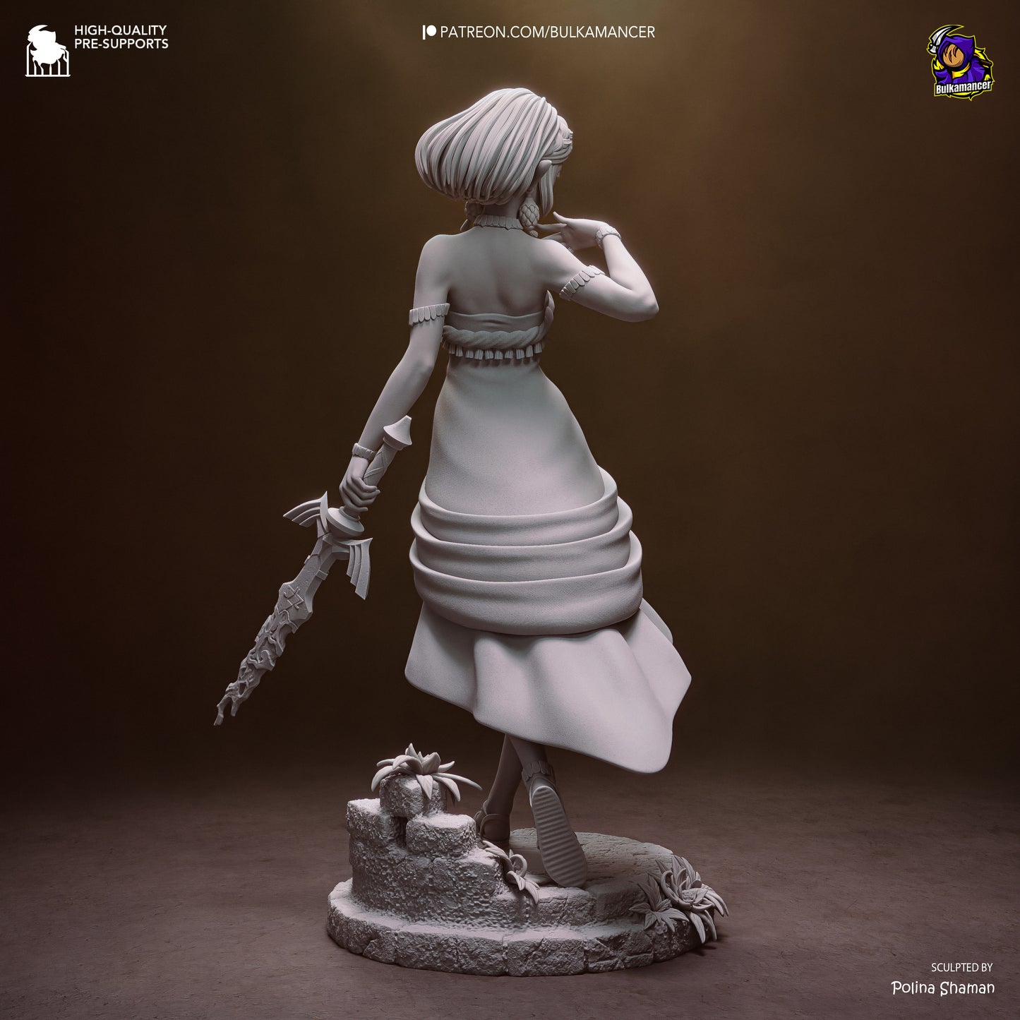Zelda from Tears of Kingdom by Bulkamancer | High Quality Resin Print | Painted Commissions available! - Sephiknot