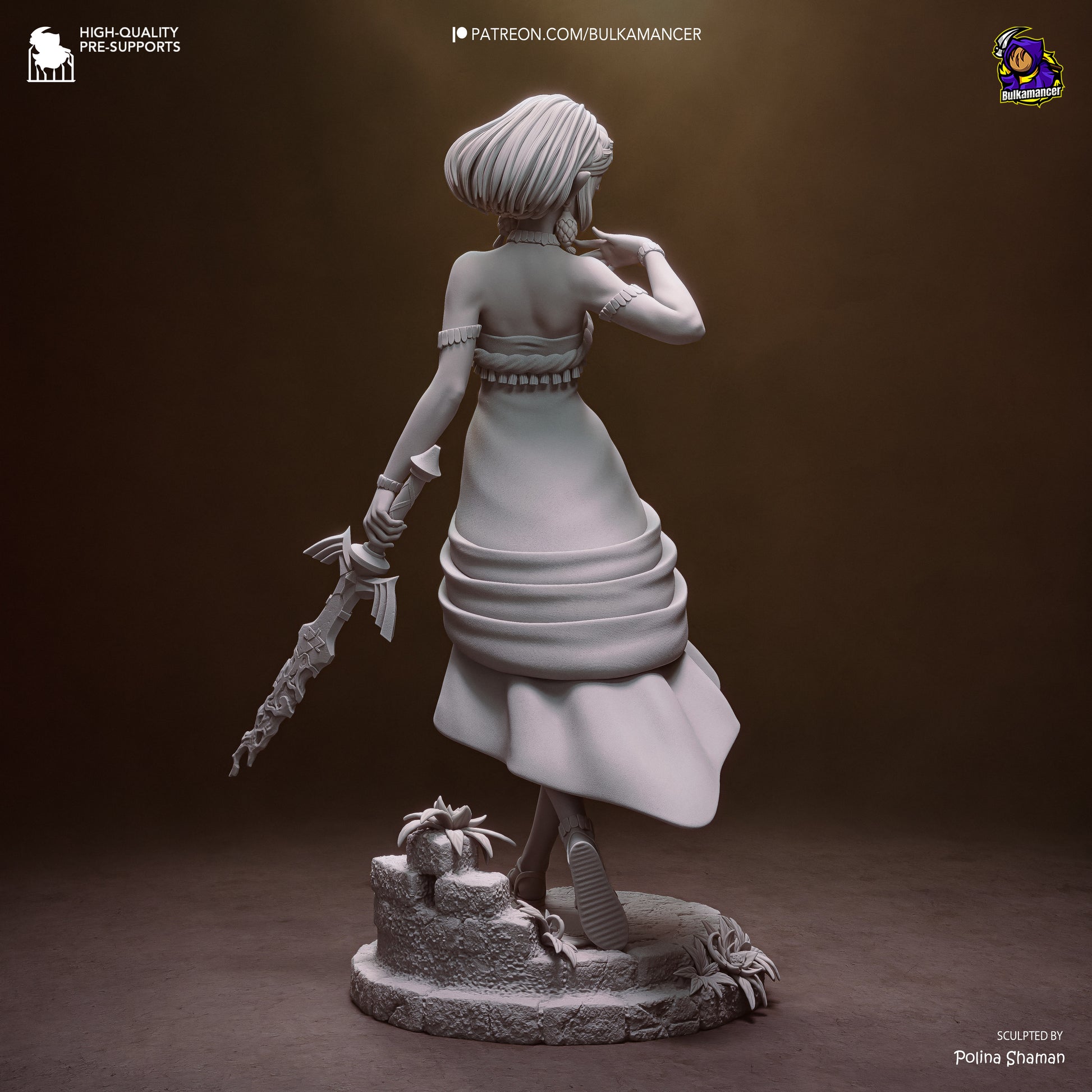 Zelda from Tears of Kingdom by Bulkamancer | High Quality Resin Print | Painted Commissions available! - Sephiknot