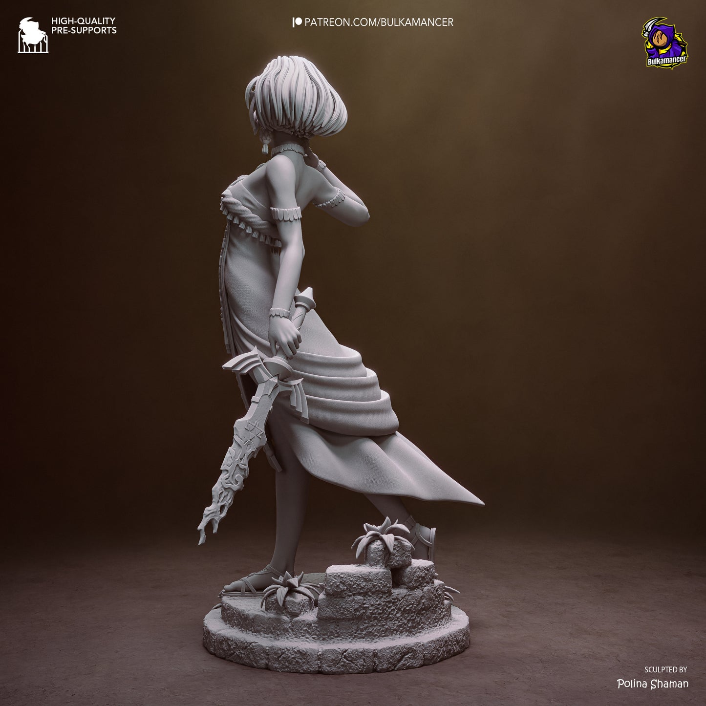 Zelda from Tears of Kingdom by Bulkamancer | High Quality Resin Print | Painted Commissions available! - Sephiknot