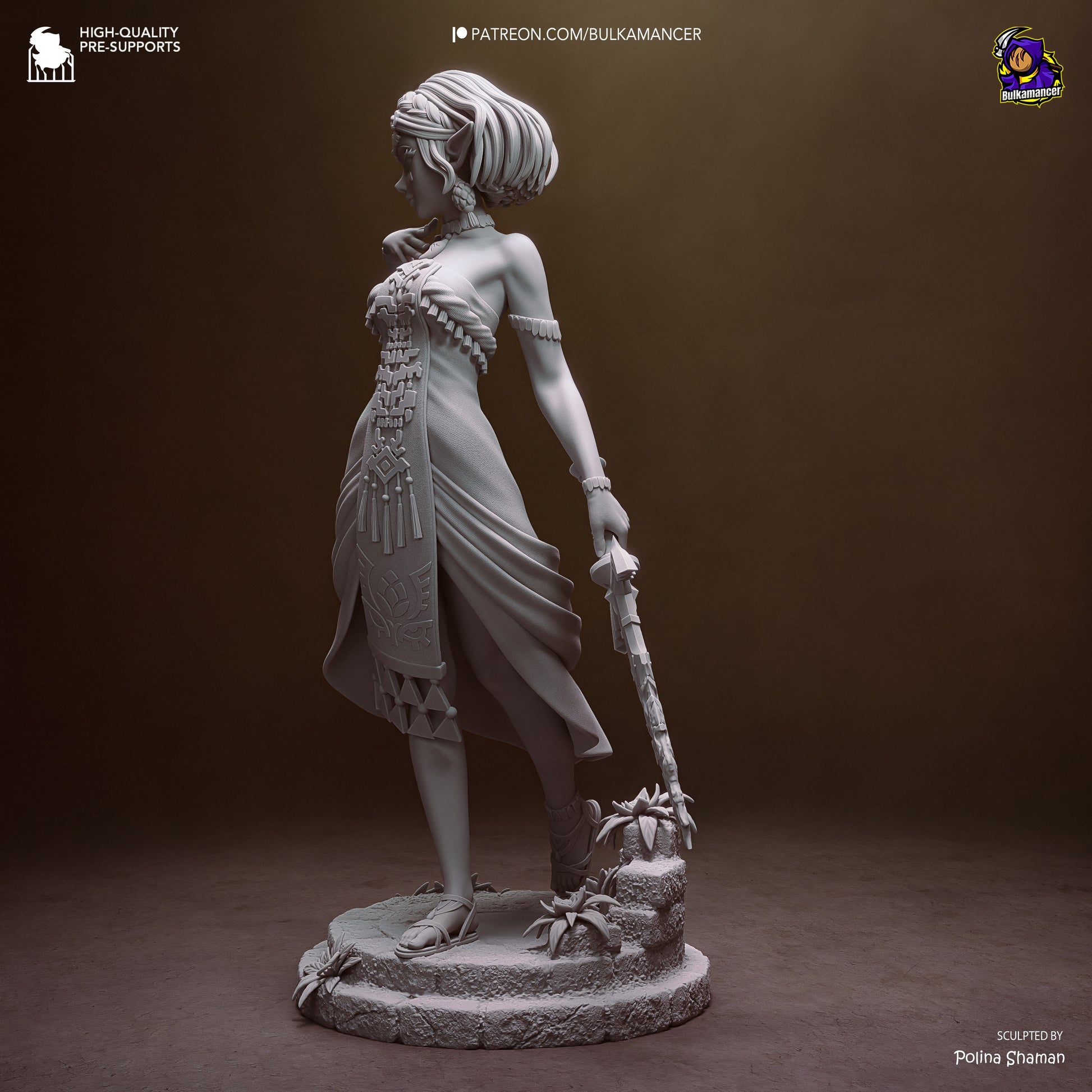Zelda from Tears of Kingdom by Bulkamancer | High Quality Resin Print | Painted Commissions available! - Sephiknot