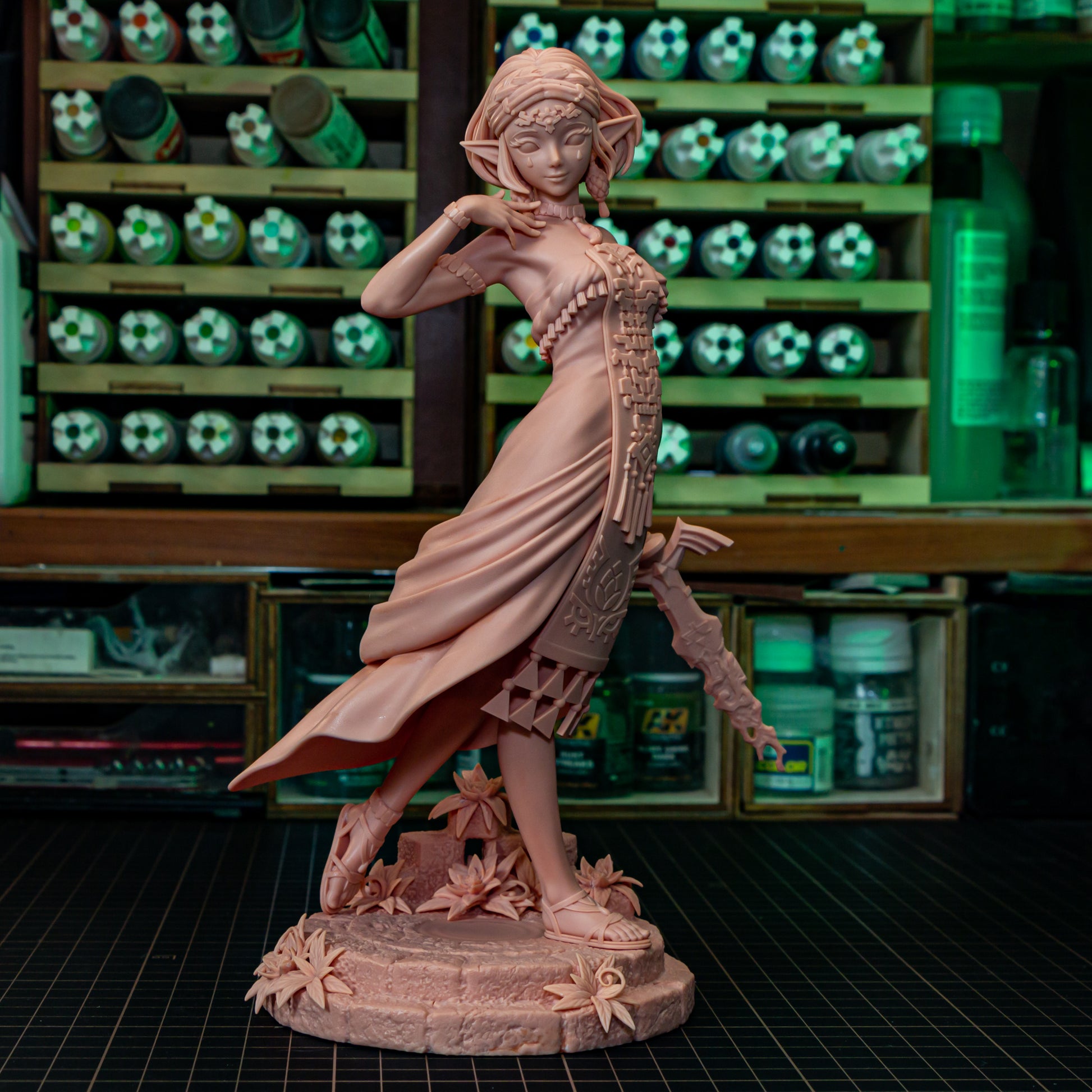 Zelda from Tears of Kingdom by Bulkamancer | High Quality Resin Print | Painted Commissions available! - Sephiknot