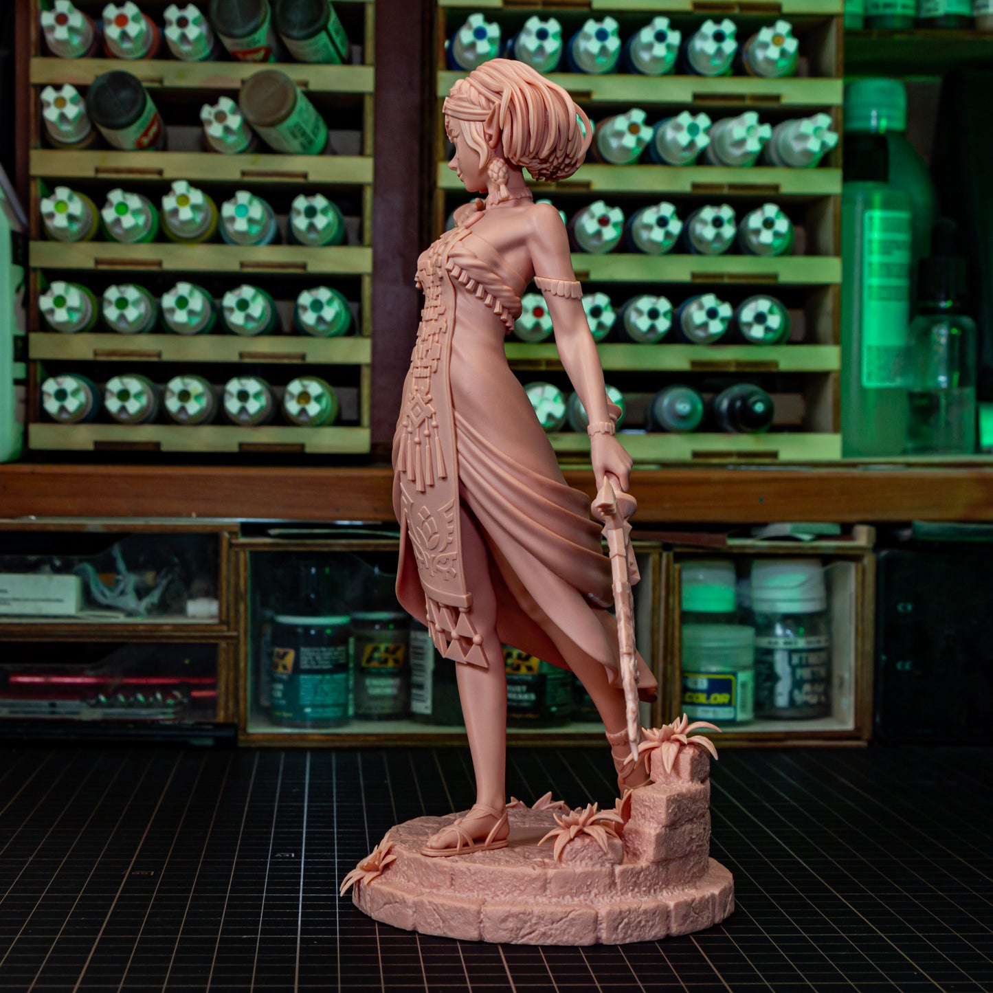 Zelda from Tears of Kingdom by Bulkamancer | High Quality Resin Print | Painted Commissions available! - Sephiknot