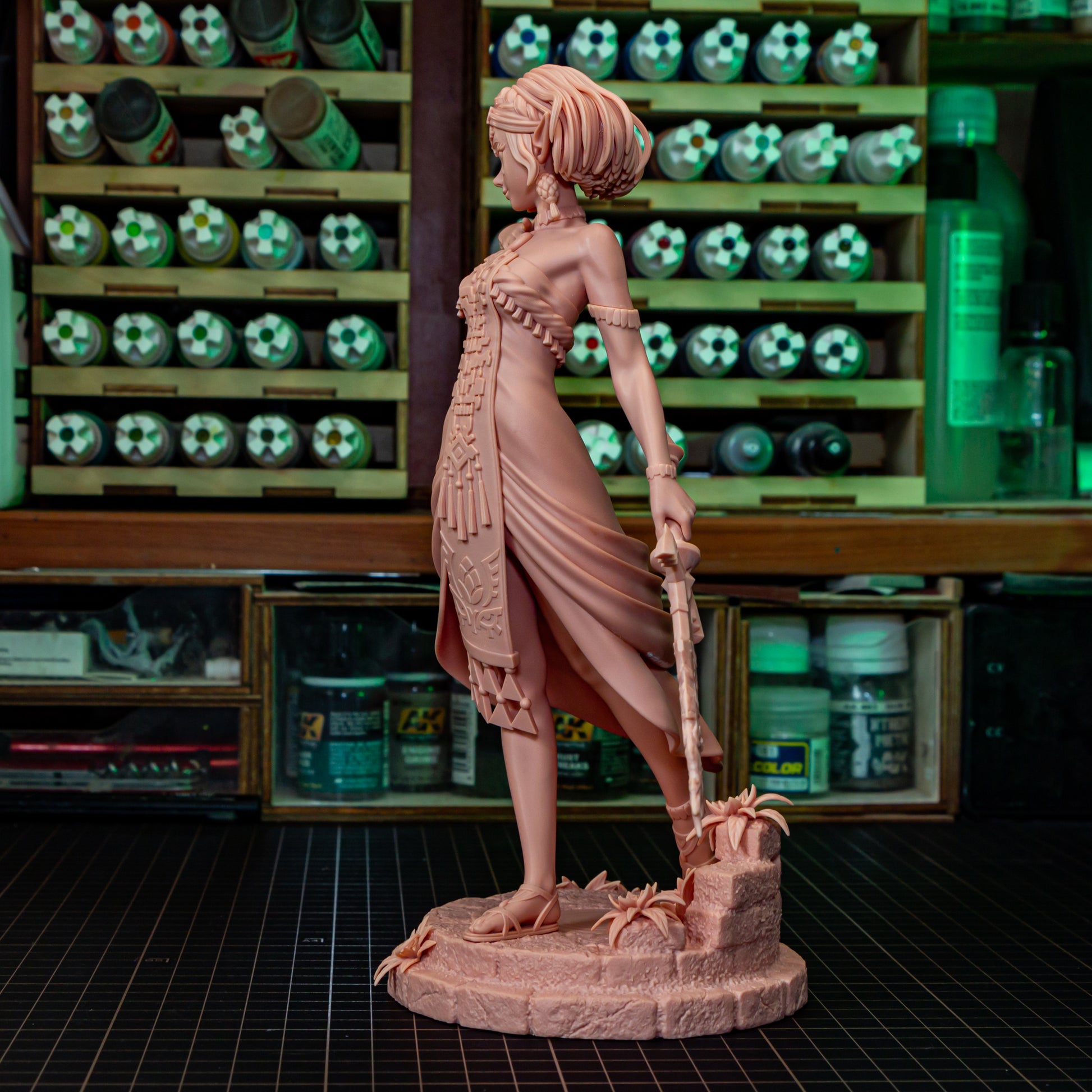 Zelda from Tears of Kingdom by Bulkamancer | High Quality Resin Print | Painted Commissions available! - Sephiknot