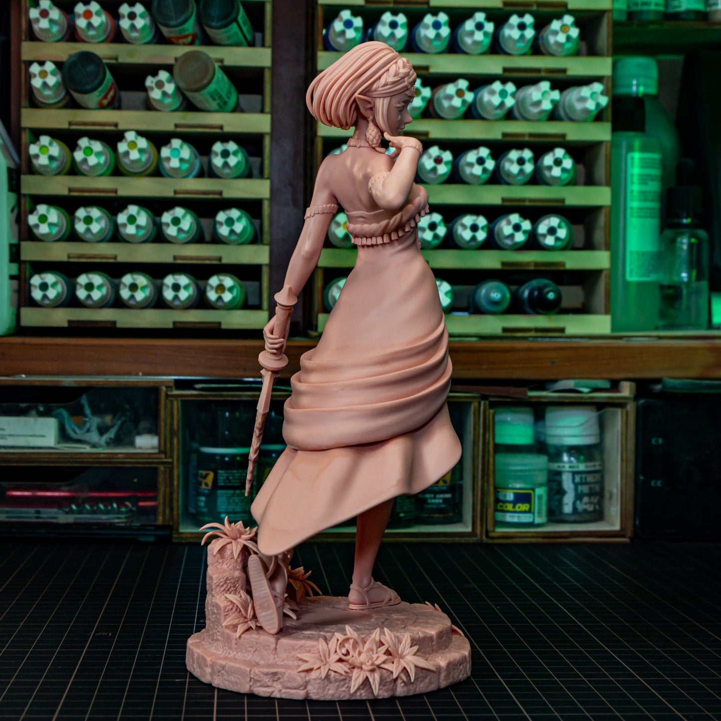 Zelda from Tears of Kingdom by Bulkamancer | High Quality Resin Print | Painted Commissions available! - Sephiknot