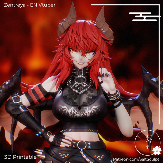 Zentreya by SaltSculpts | High Quality Resin Print | Painted Commissions available!