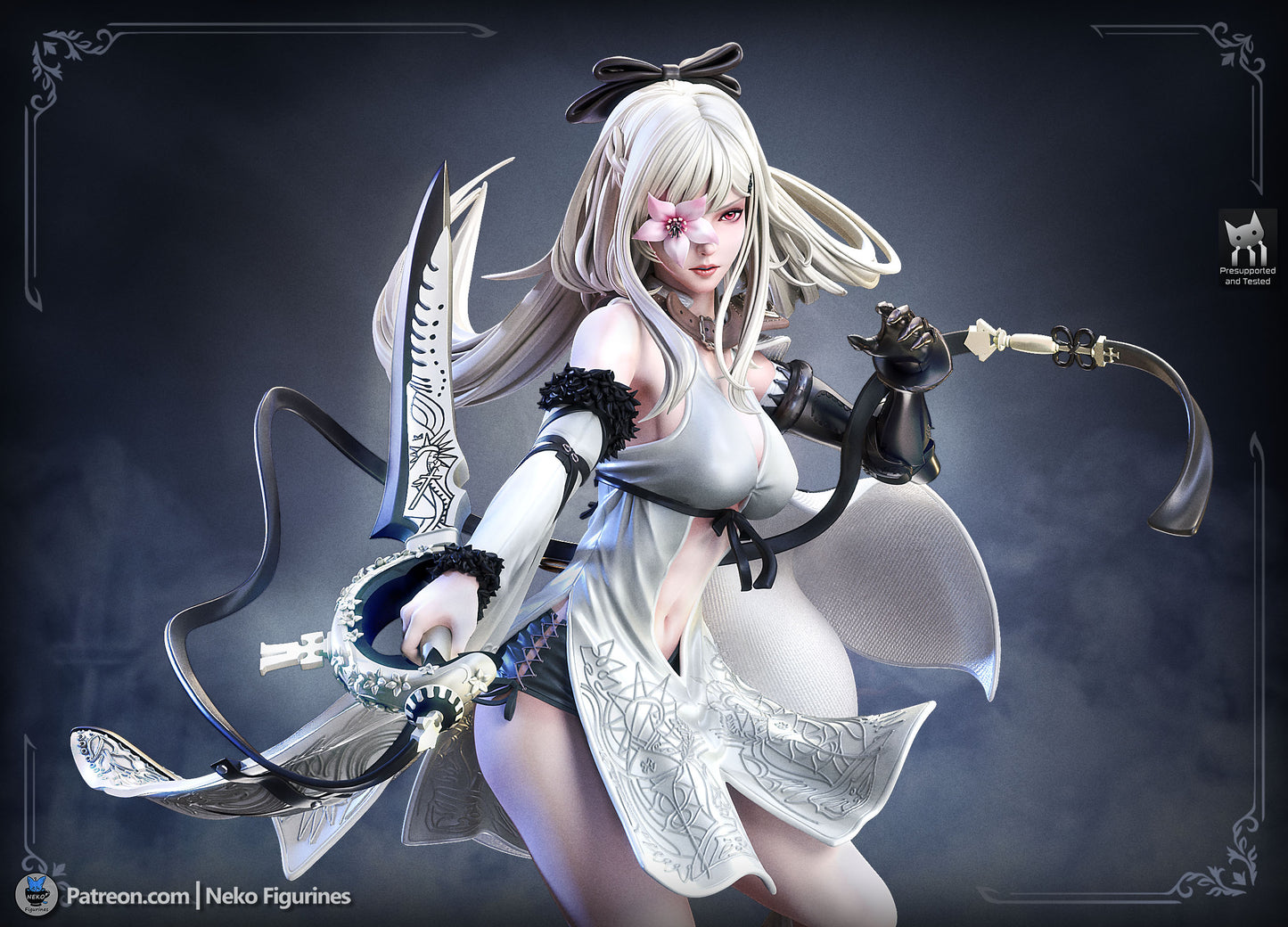 Zero from Drakengard by Neko Figurines | High Quality Resin Print | Painted Commissions available!