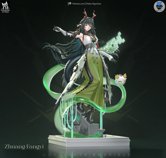 Zhuang Fangyi from Arknights: Endfield by Neko Figurines | High Quality Resin Print | Painted Commissions available!