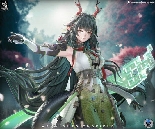 Zhuang Fangyi from Arknights: Endfield by Neko Figurines | High Quality Resin Print | Painted Commissions available!